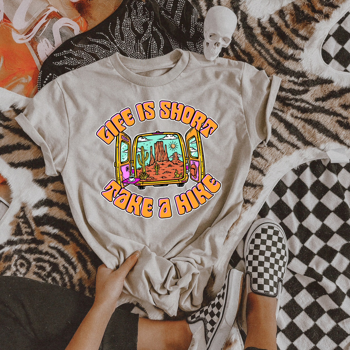Life Is Short - Orange
