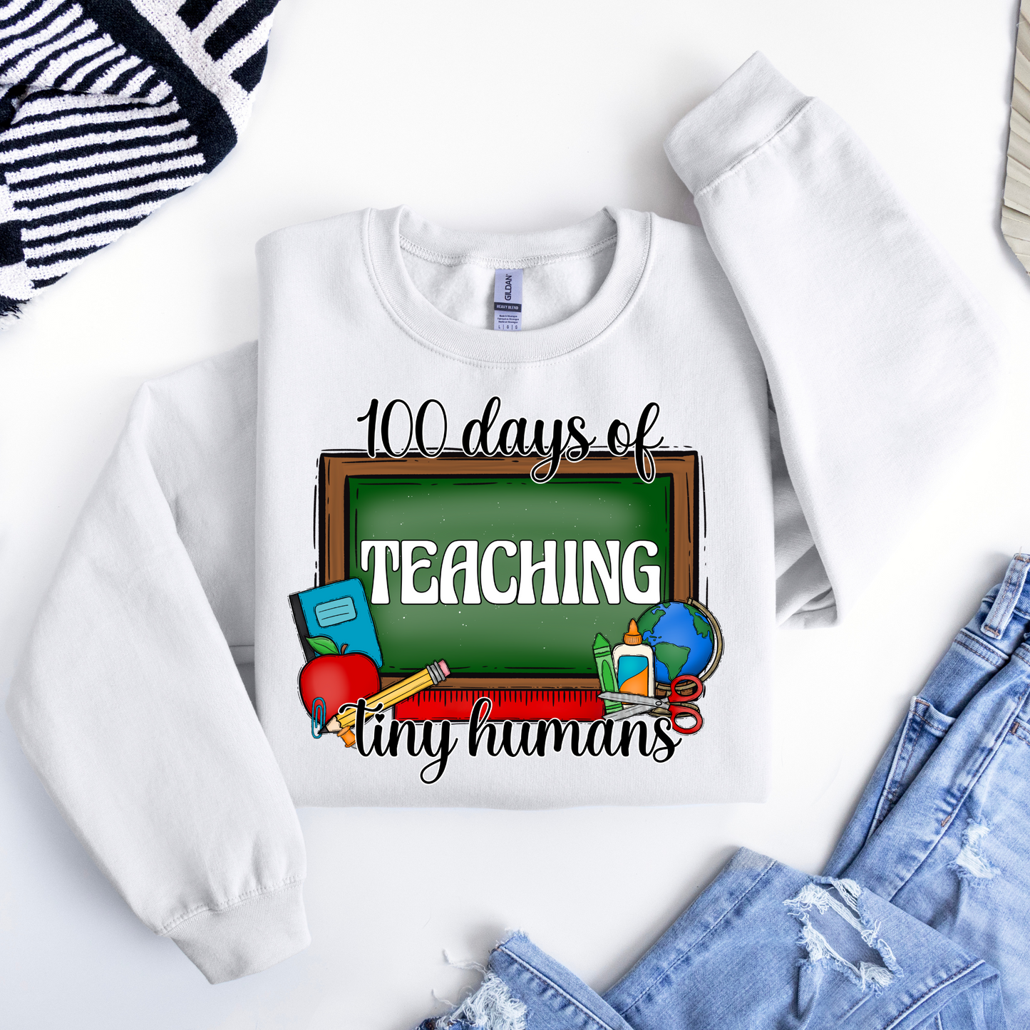 100 Days 0f Teaching Tiny Humans