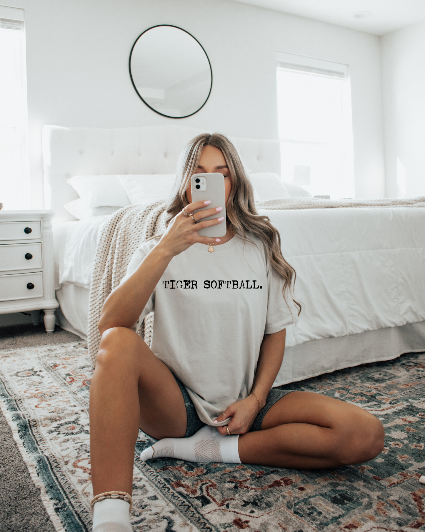 Tiger Softball Black Font