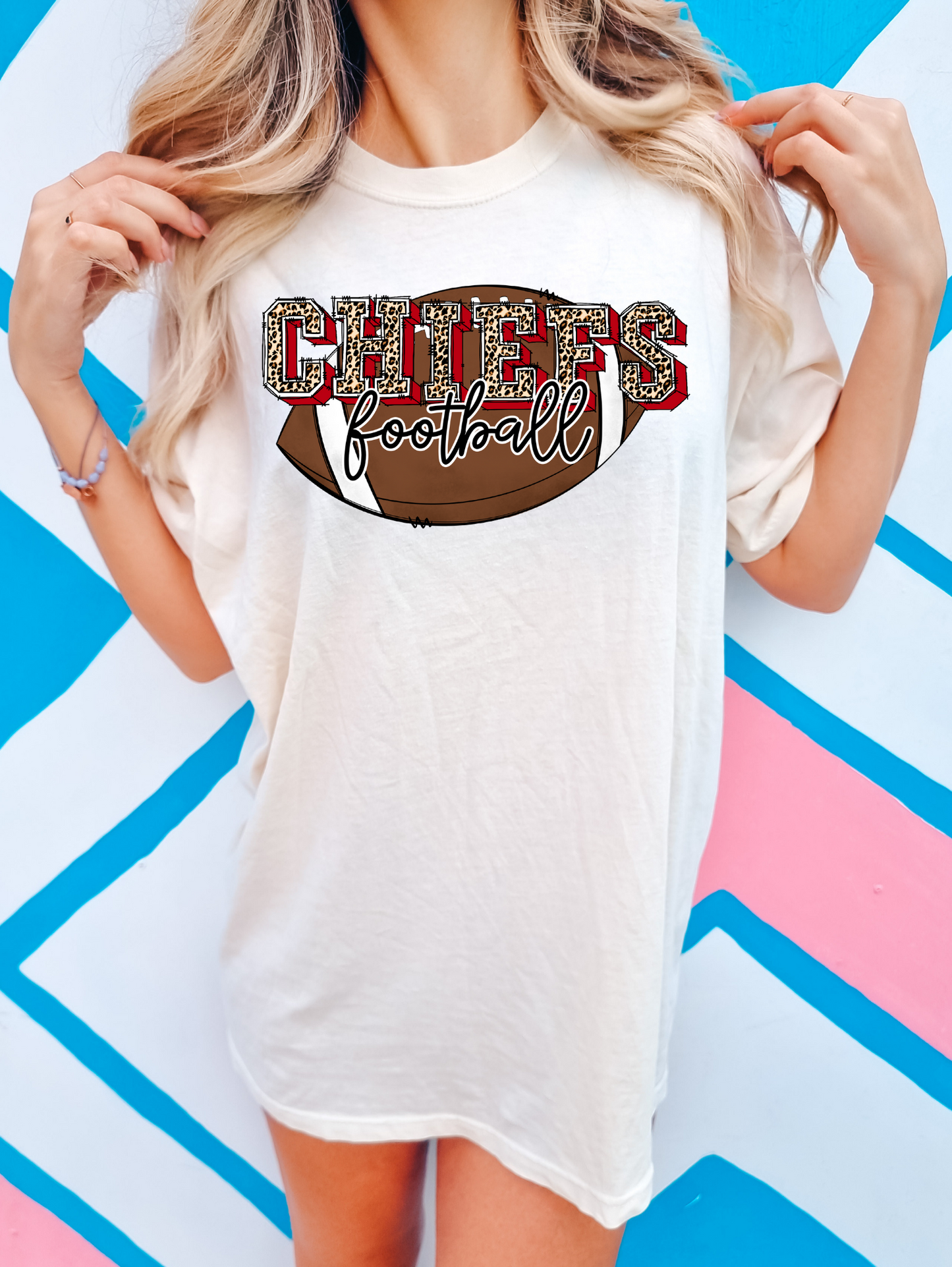 Chiefs Football Leopard