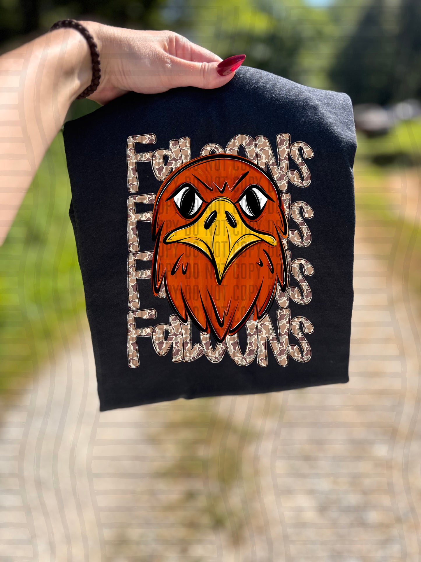 Camo Dragons Falcons