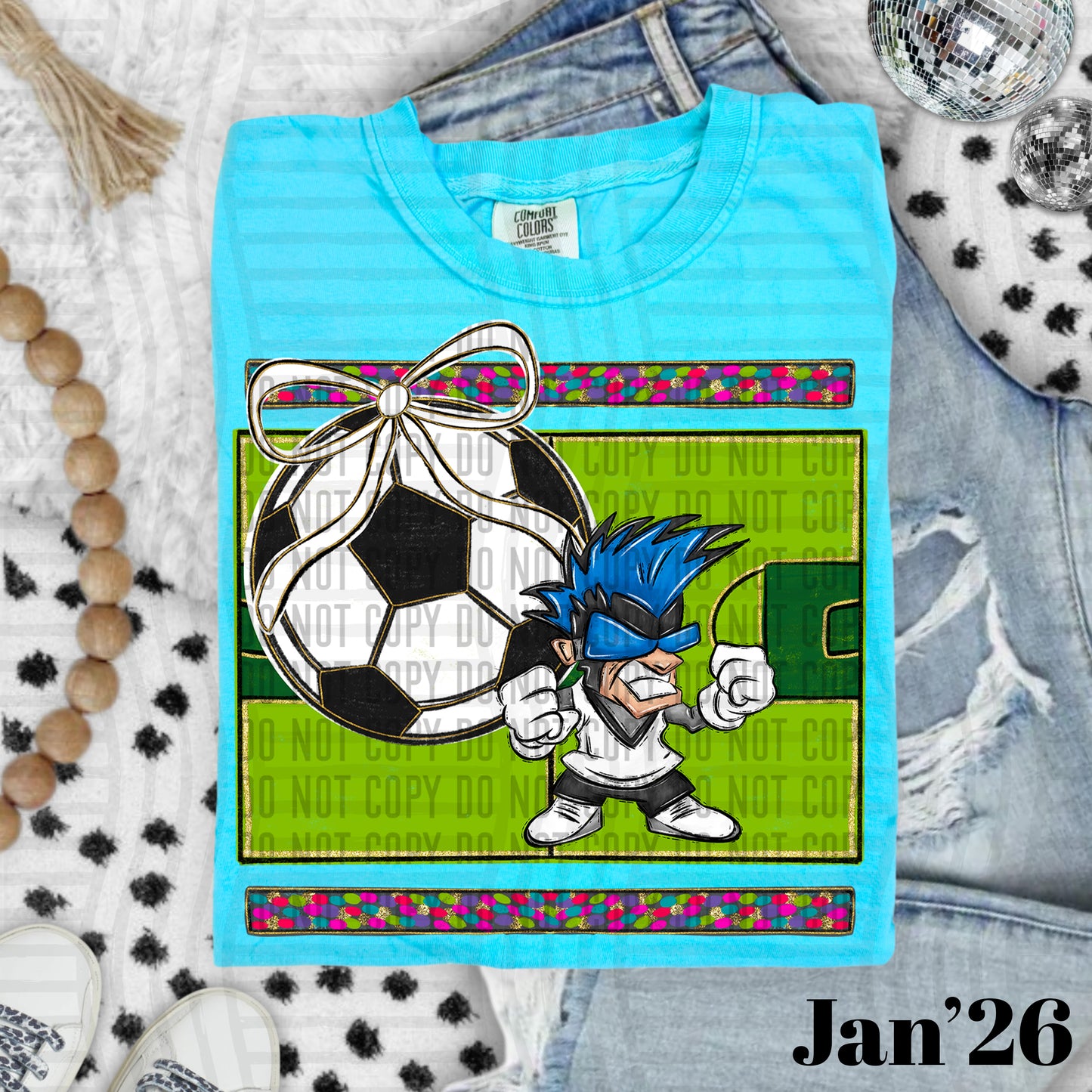 SOCCER REBELS BLUE