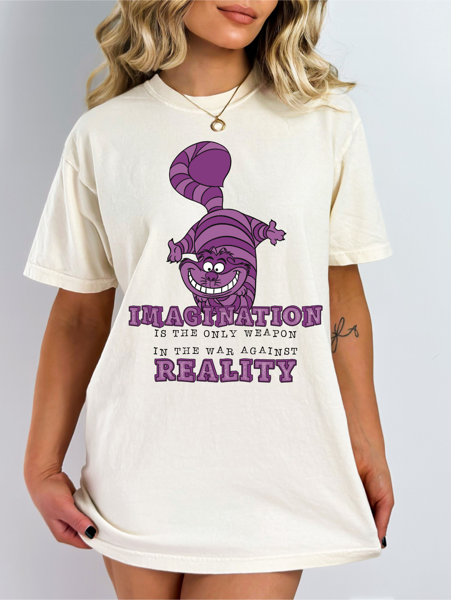 Imagination is the only weapon in the war against reality