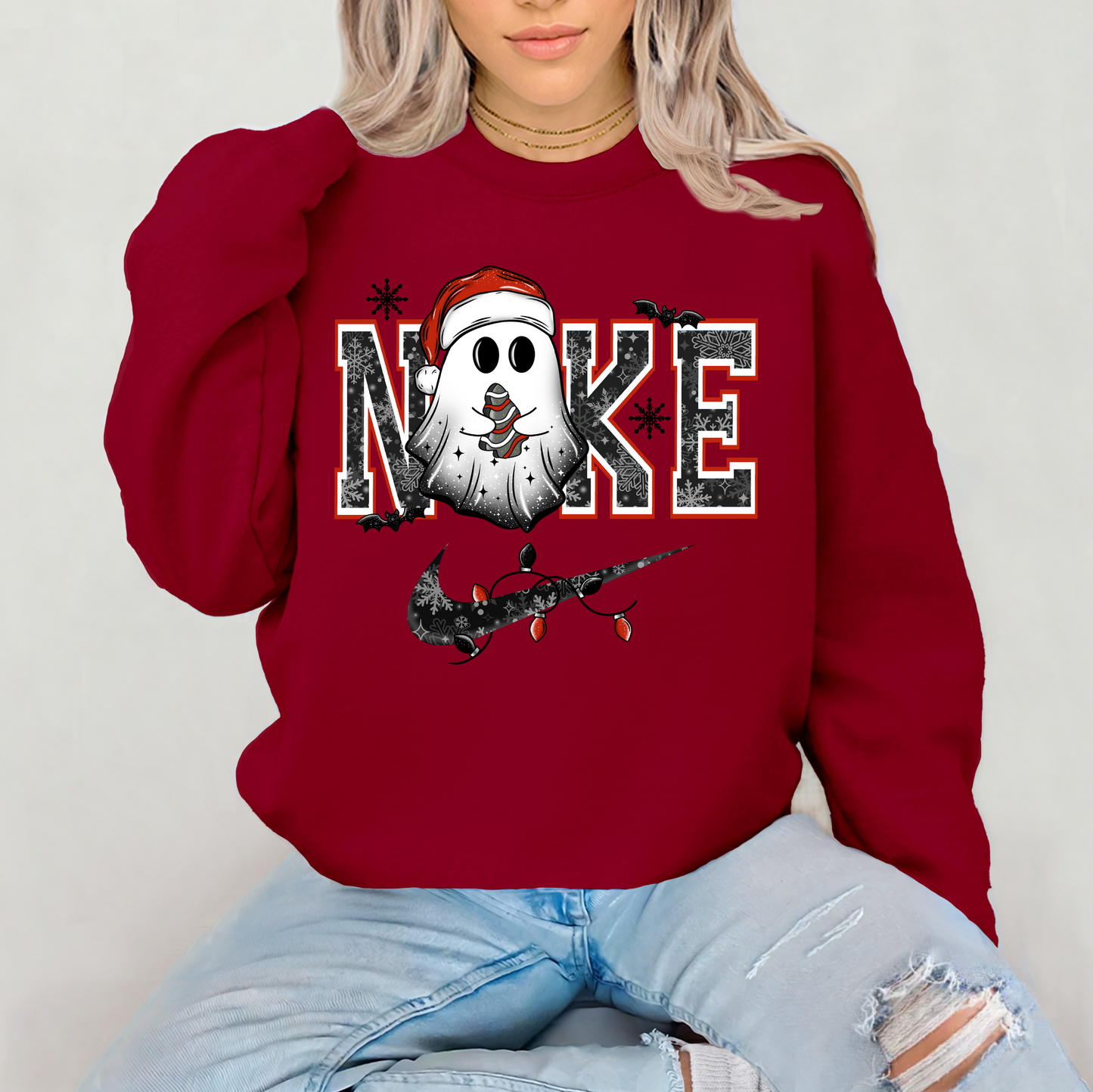 Christmas Tree Cake Ghost