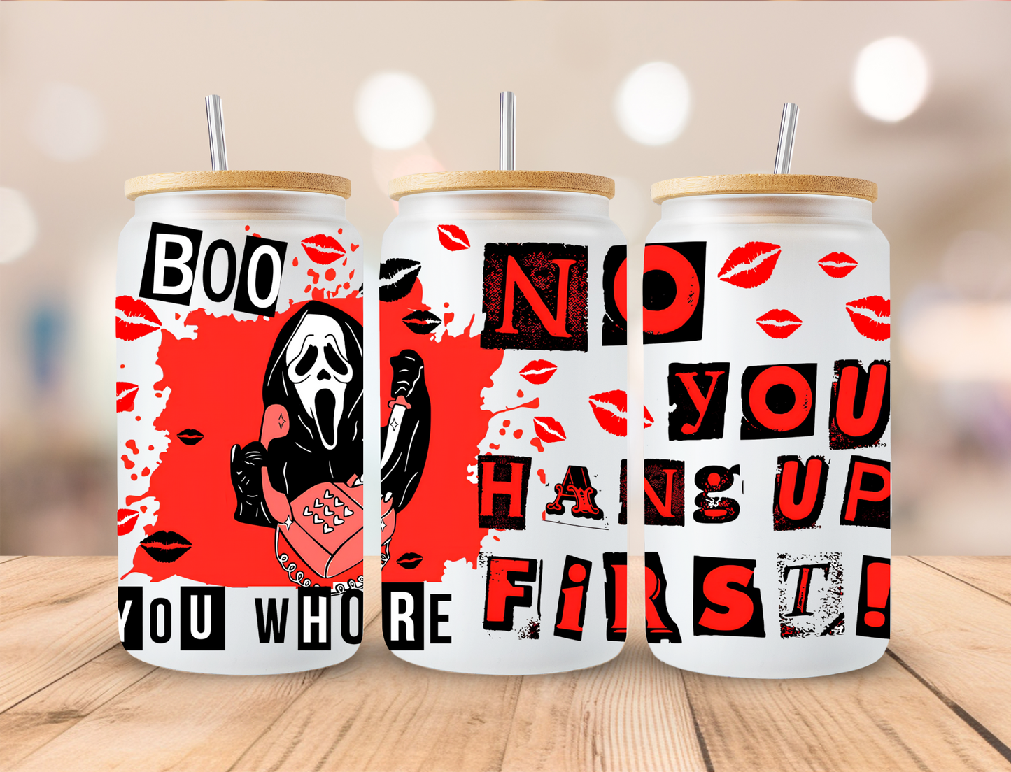 Boo you whore, Black gown - UV Libby Wrap