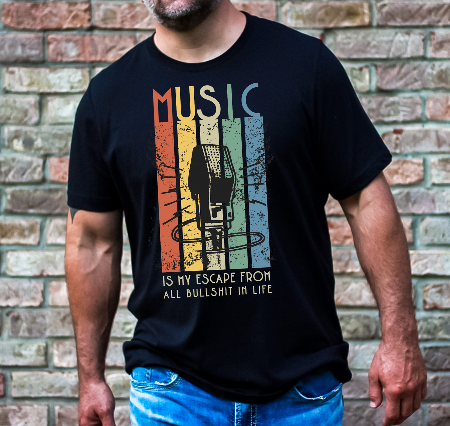 Music is my escape from all bullshit in life
