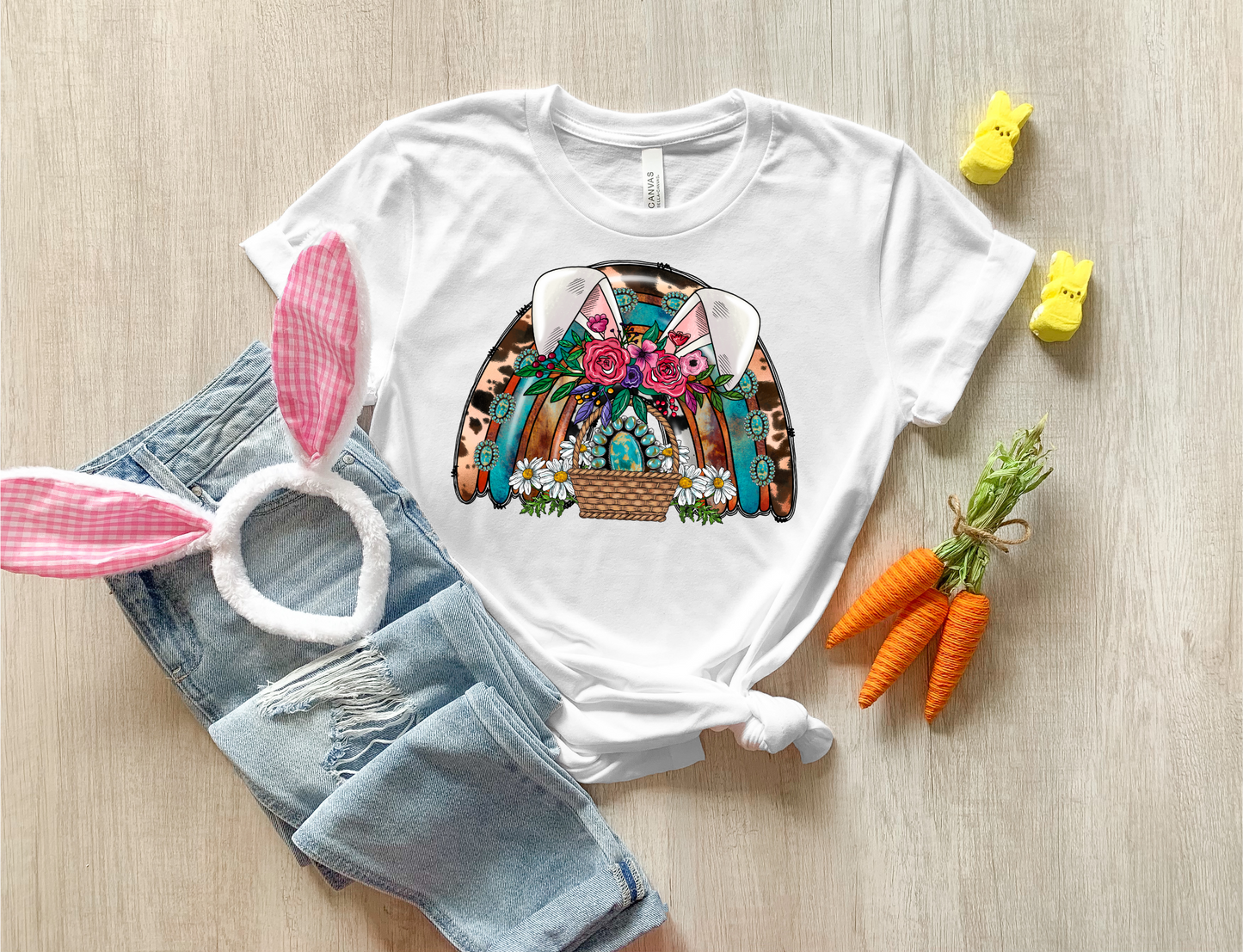 Turquoise Easter Rainbow