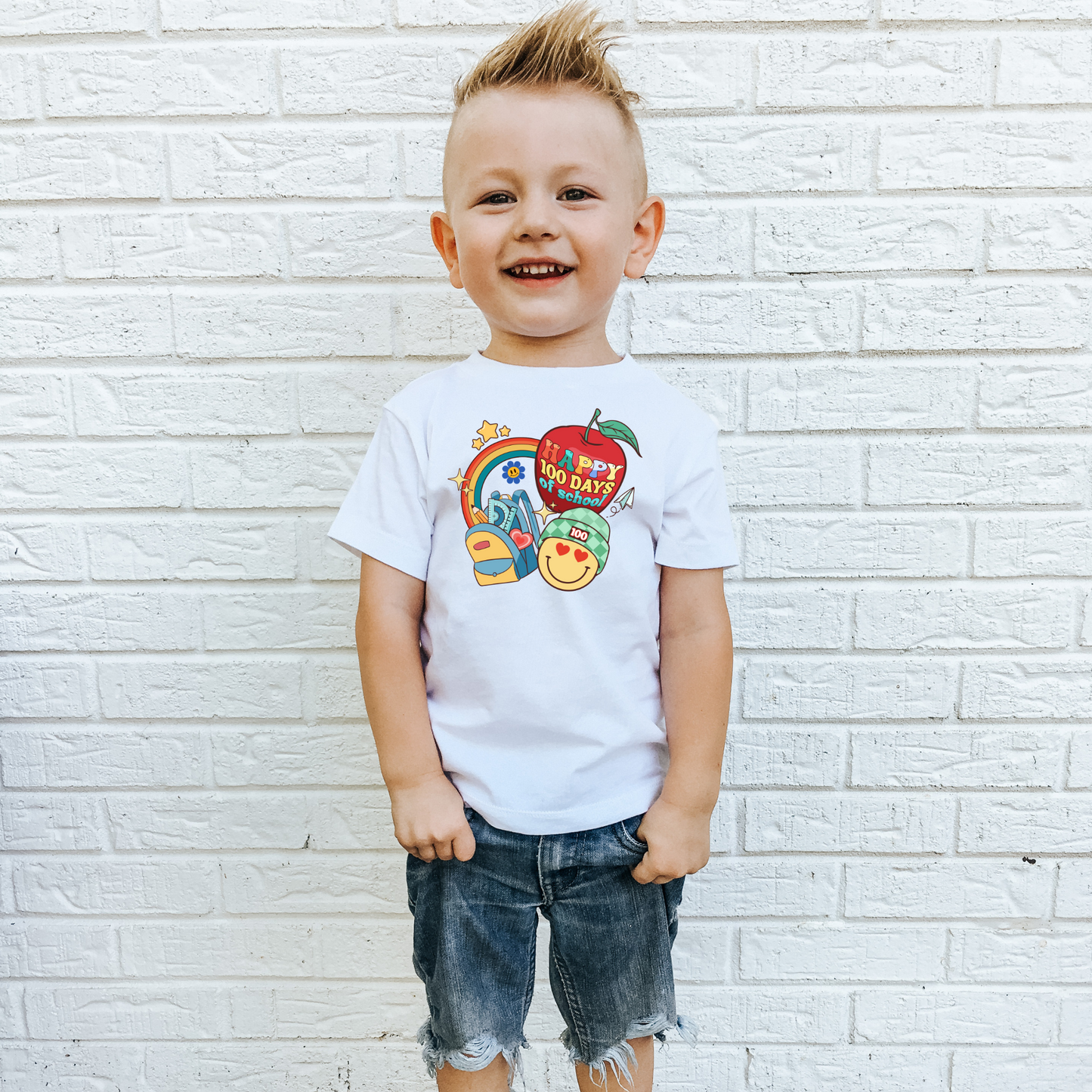 Happy 100 Days Of School – Smiley