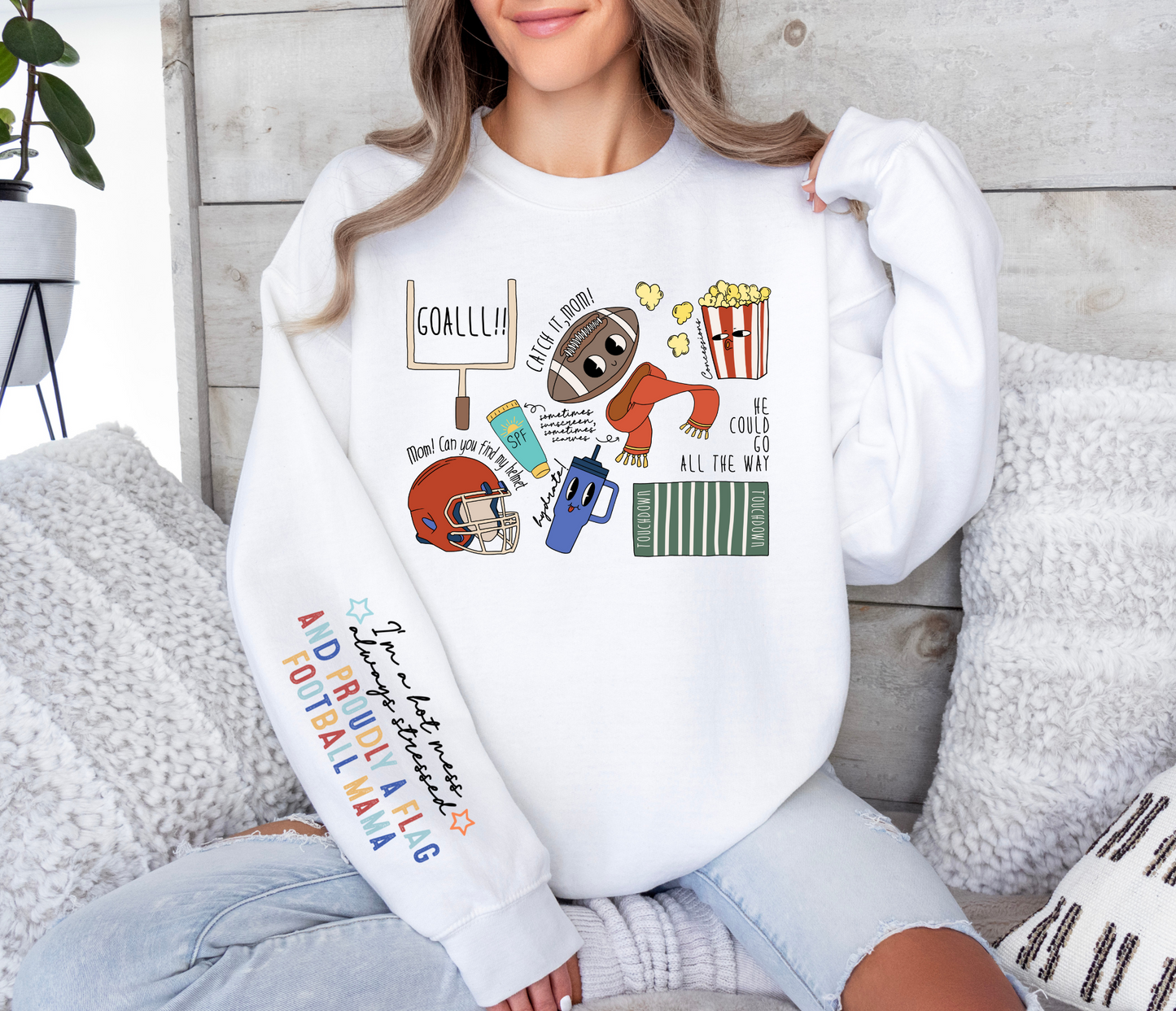 Football Mama Stuff-Front