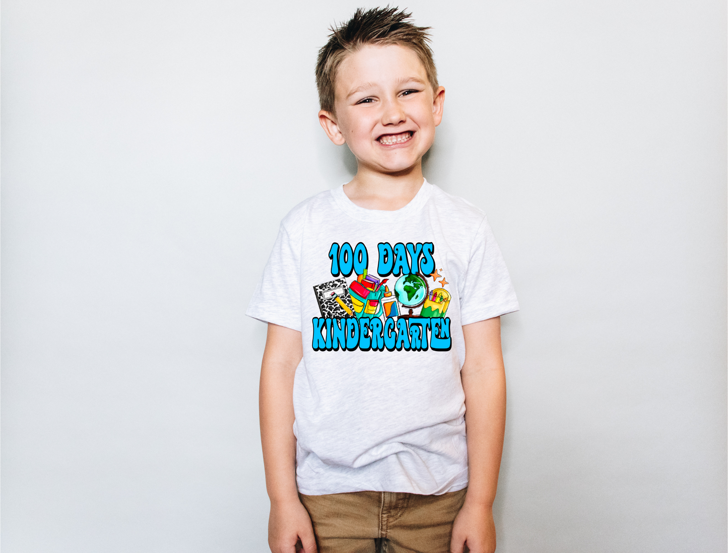 100 Days Of Kindergarten - BLUE