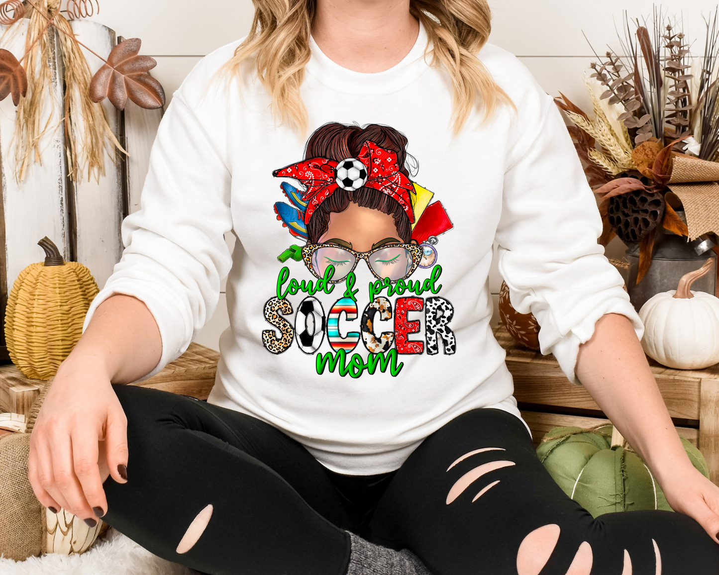 Loud & proud soccer mom