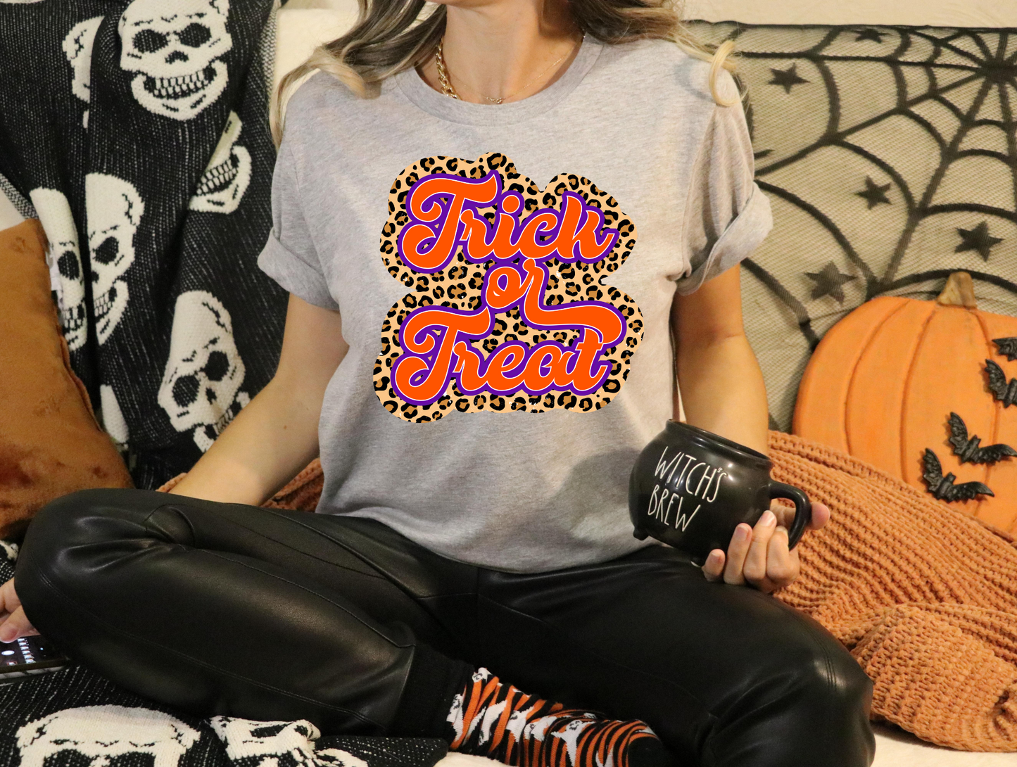 Trick or treat, cheetah print