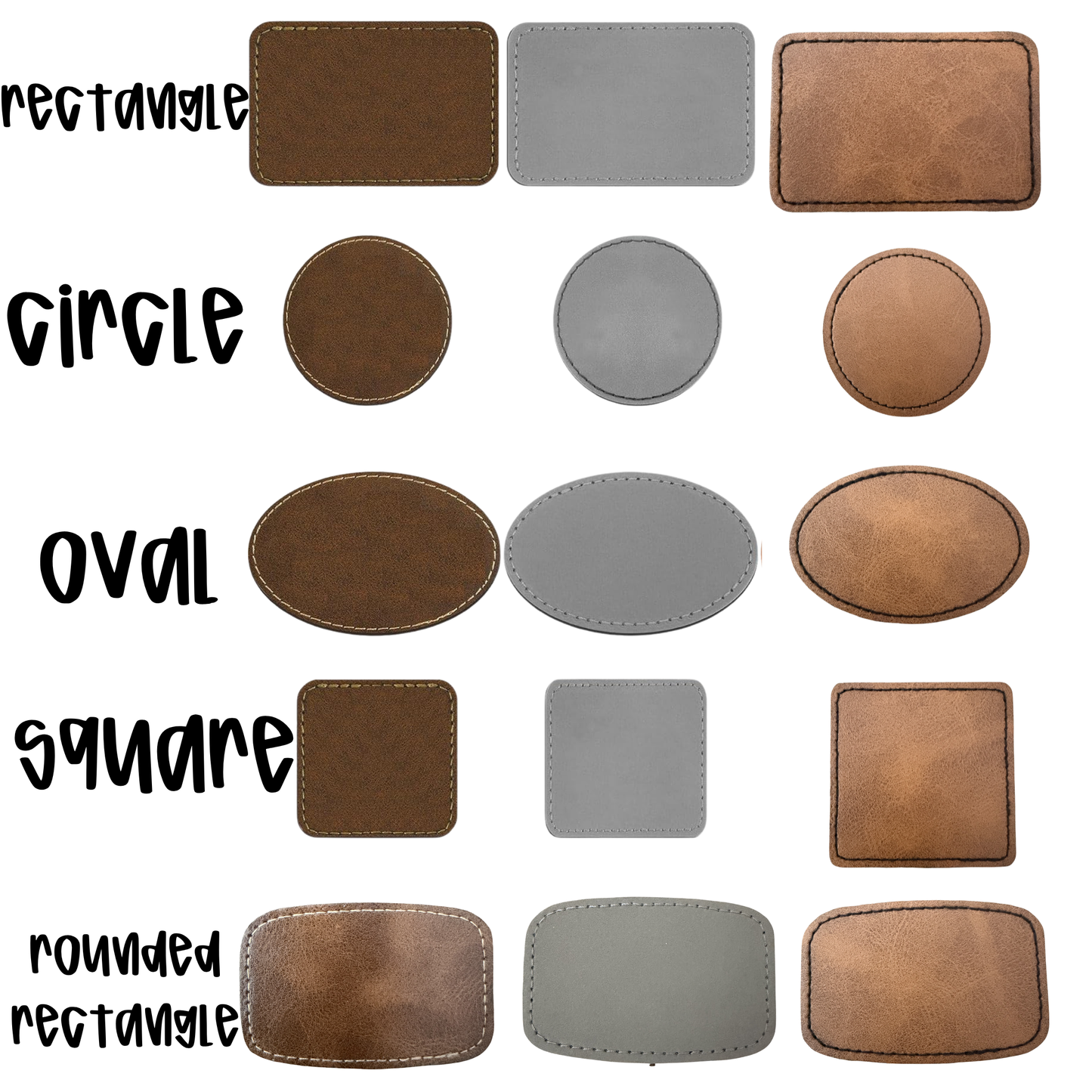 Custom Leather Patches