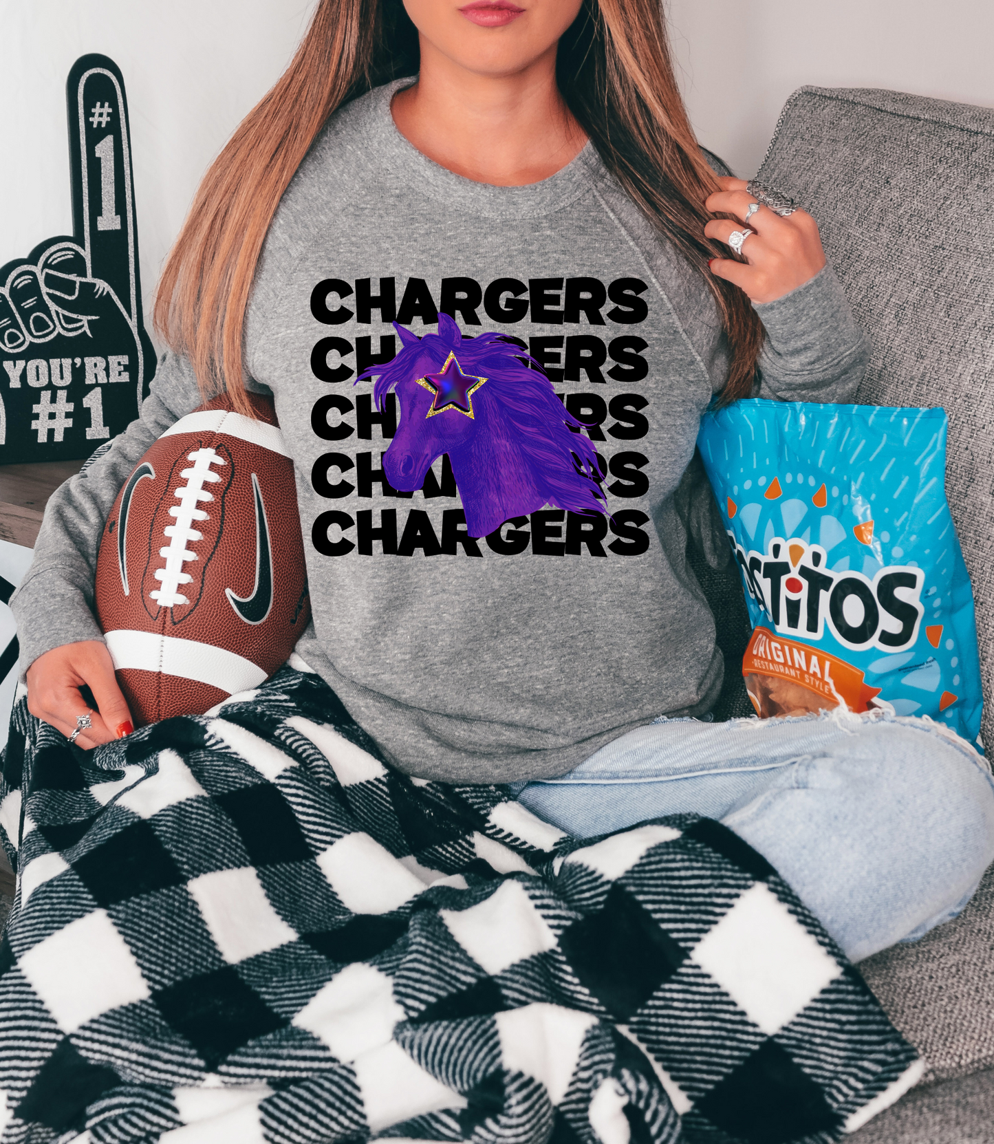 Chargers Chargers Chargers – Purple