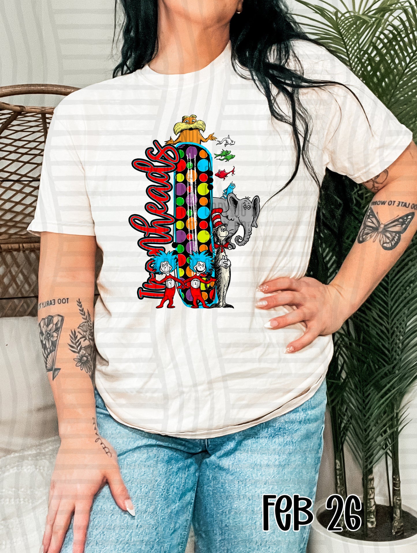 CAT IN THE HAT IRONHEADS