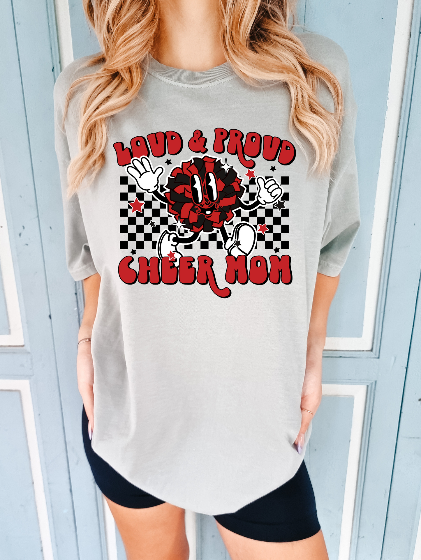 Loud and proud cheer mom