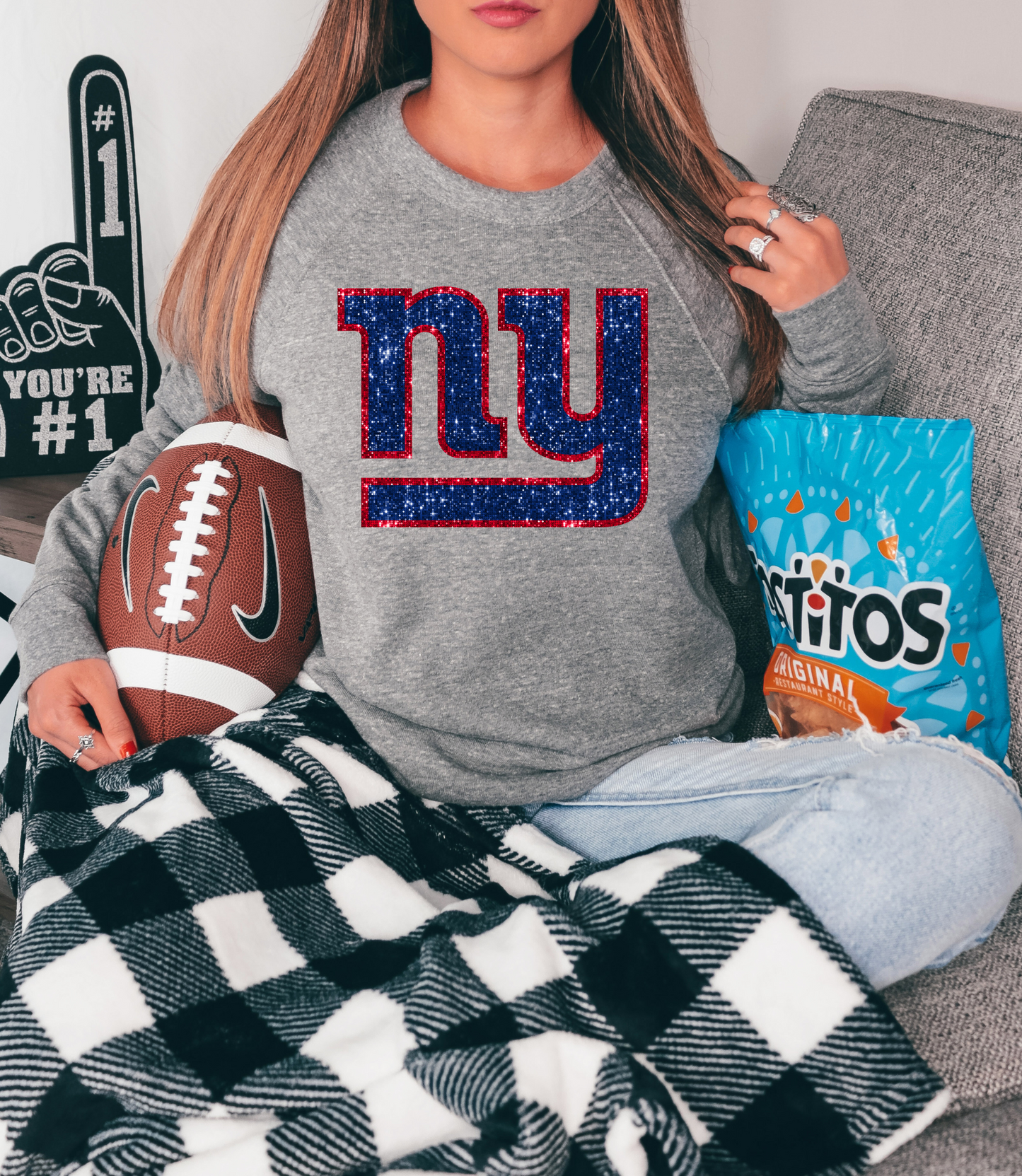 NY Logo GLITTER - DTF Print