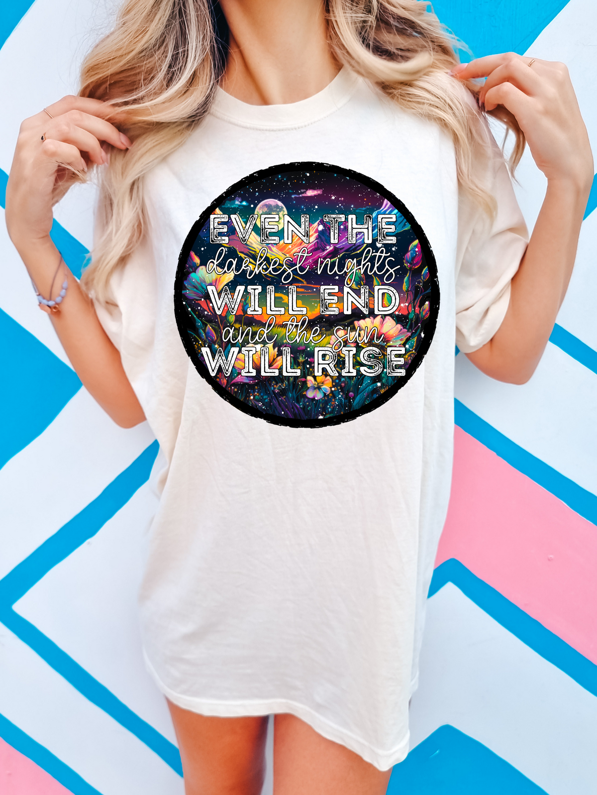 Even the darkest nights will end and the sun will rise Space