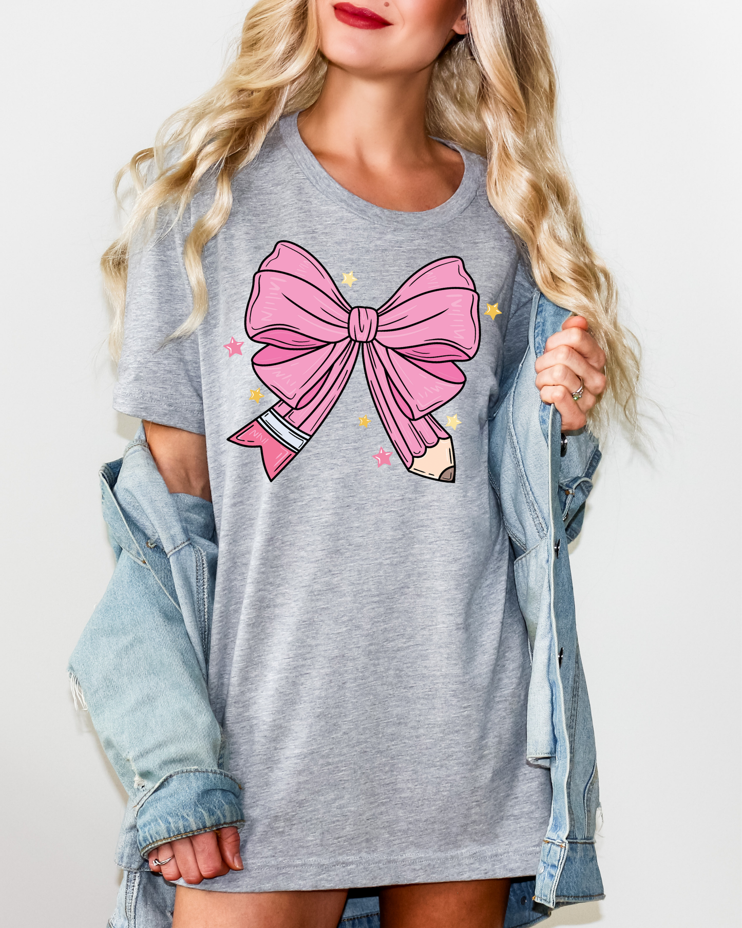 Pink Pencil Bow