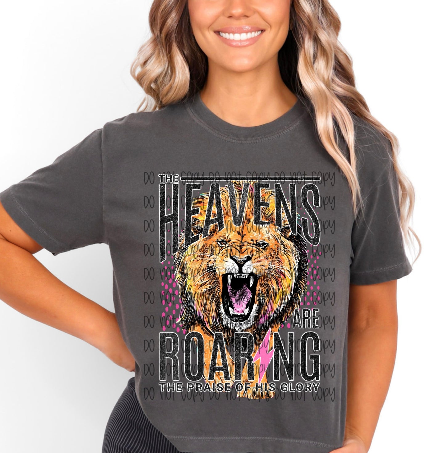 THE HEAVENS ARE ROARING THE PRAISE OF HIS GLORY