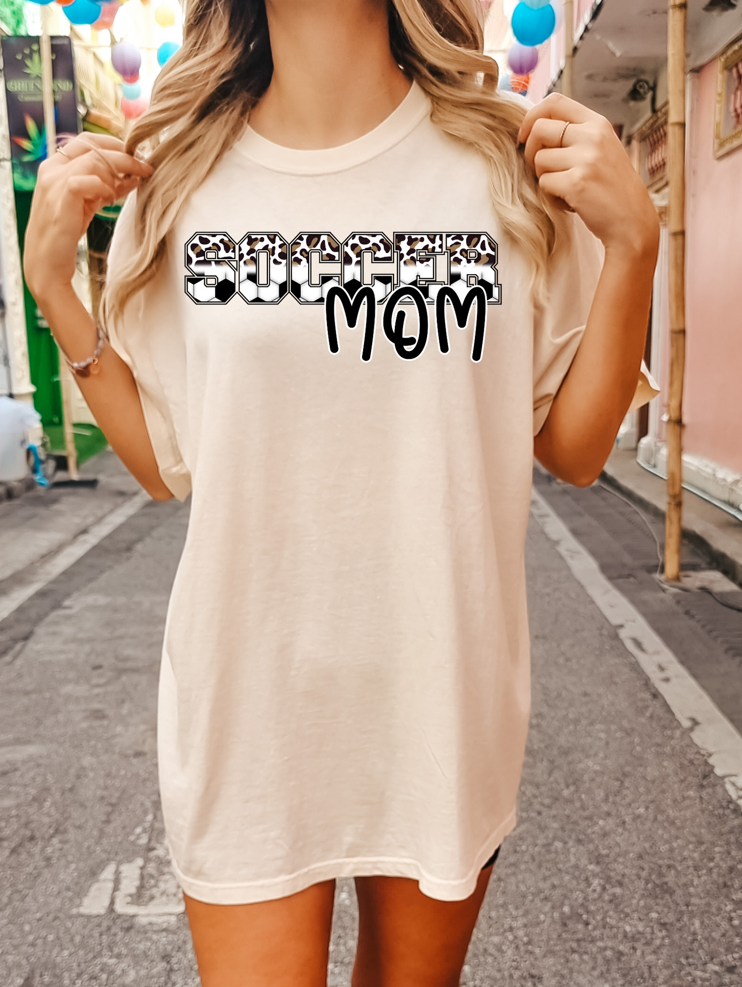 Soccer mom-cheetah print