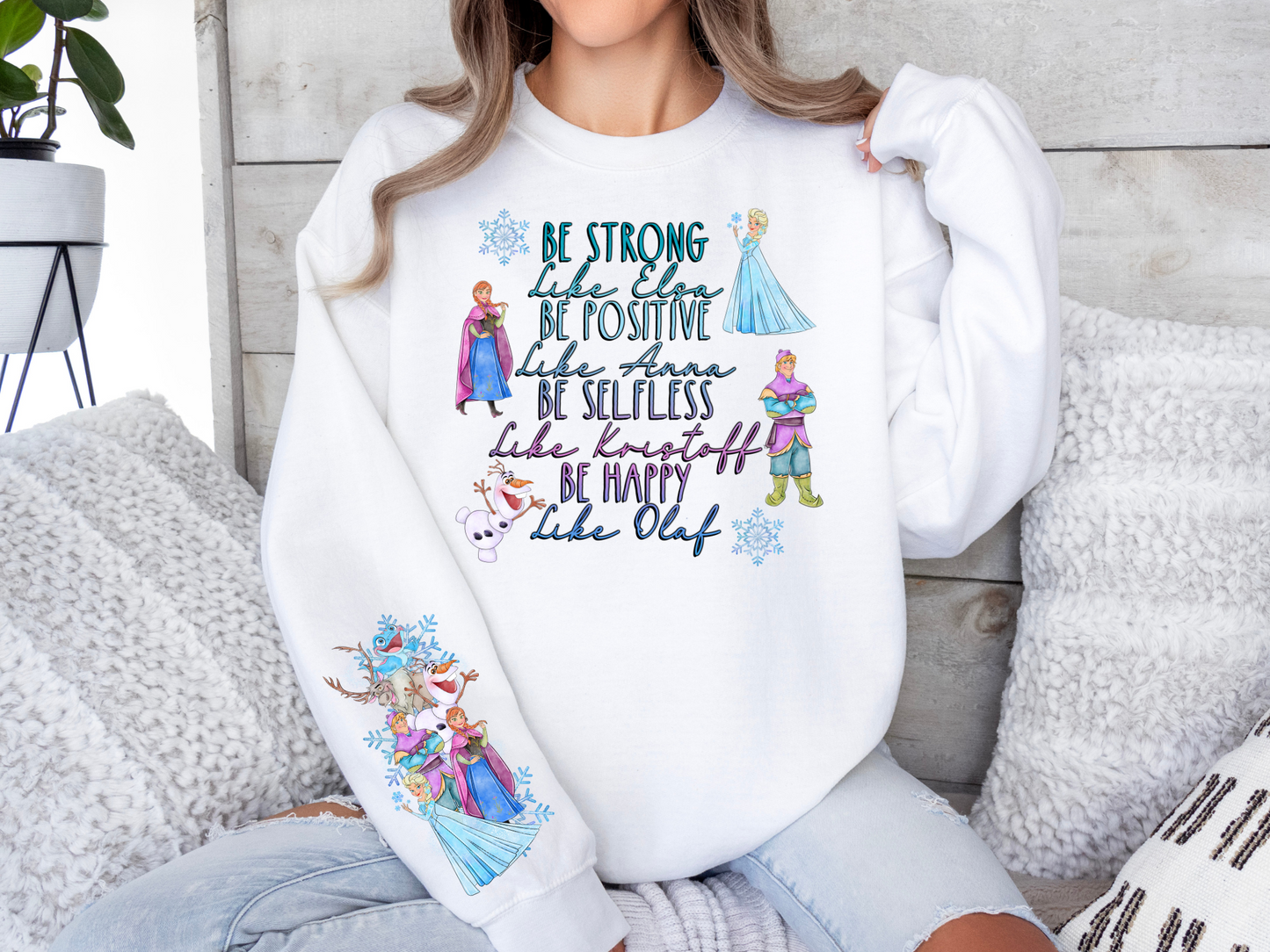 Frozen Be Strong Be Positive- CHEST