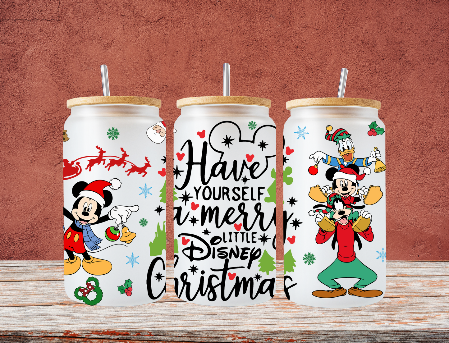 Merry Disney Christmas - UV Libby Wrap