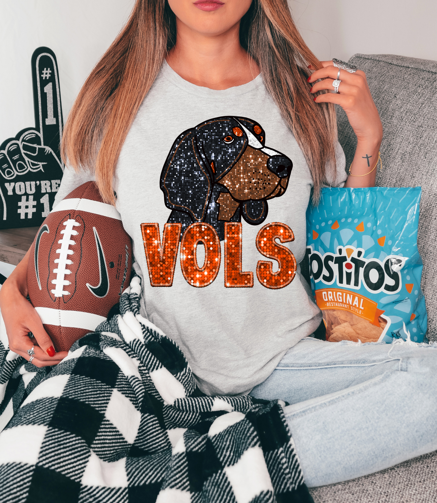 Vols, sequin - mascot