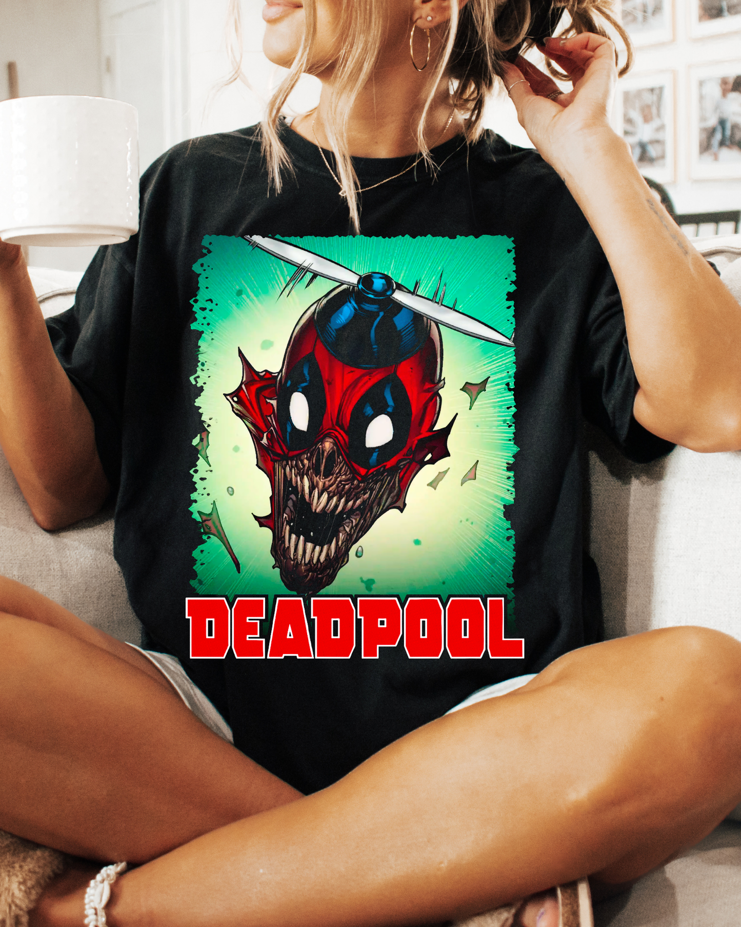 Deadpool Helicopter Hat