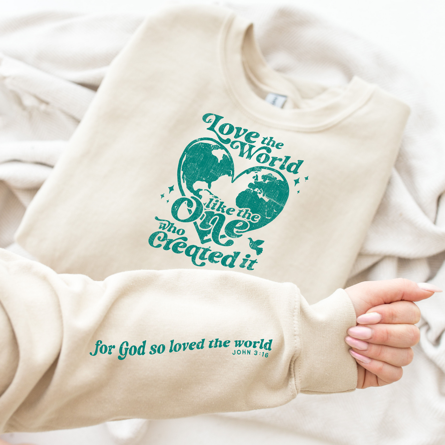 Love The World – SLEEVE/GREEN