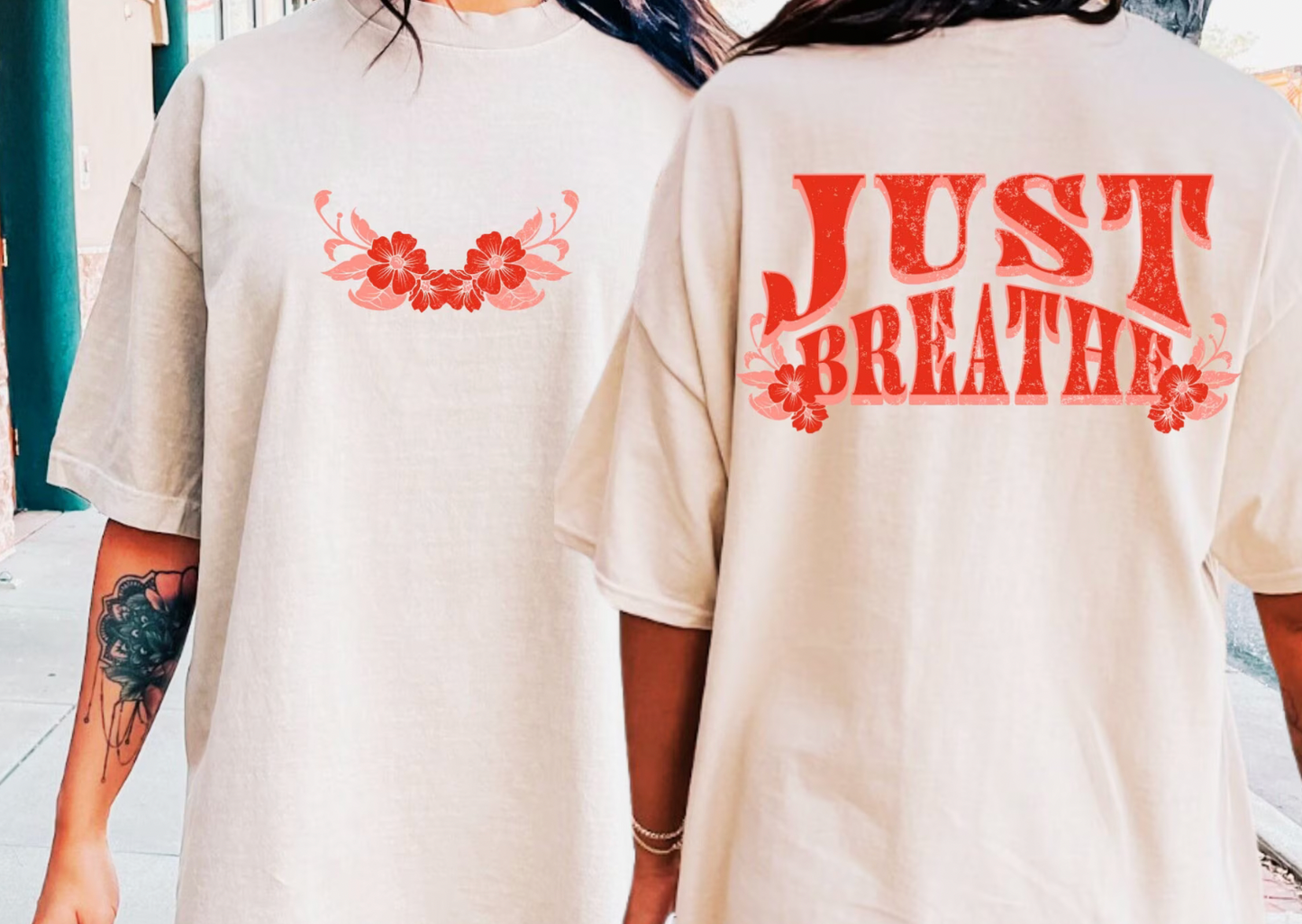 Just Breathe BACK- DTF Transfer