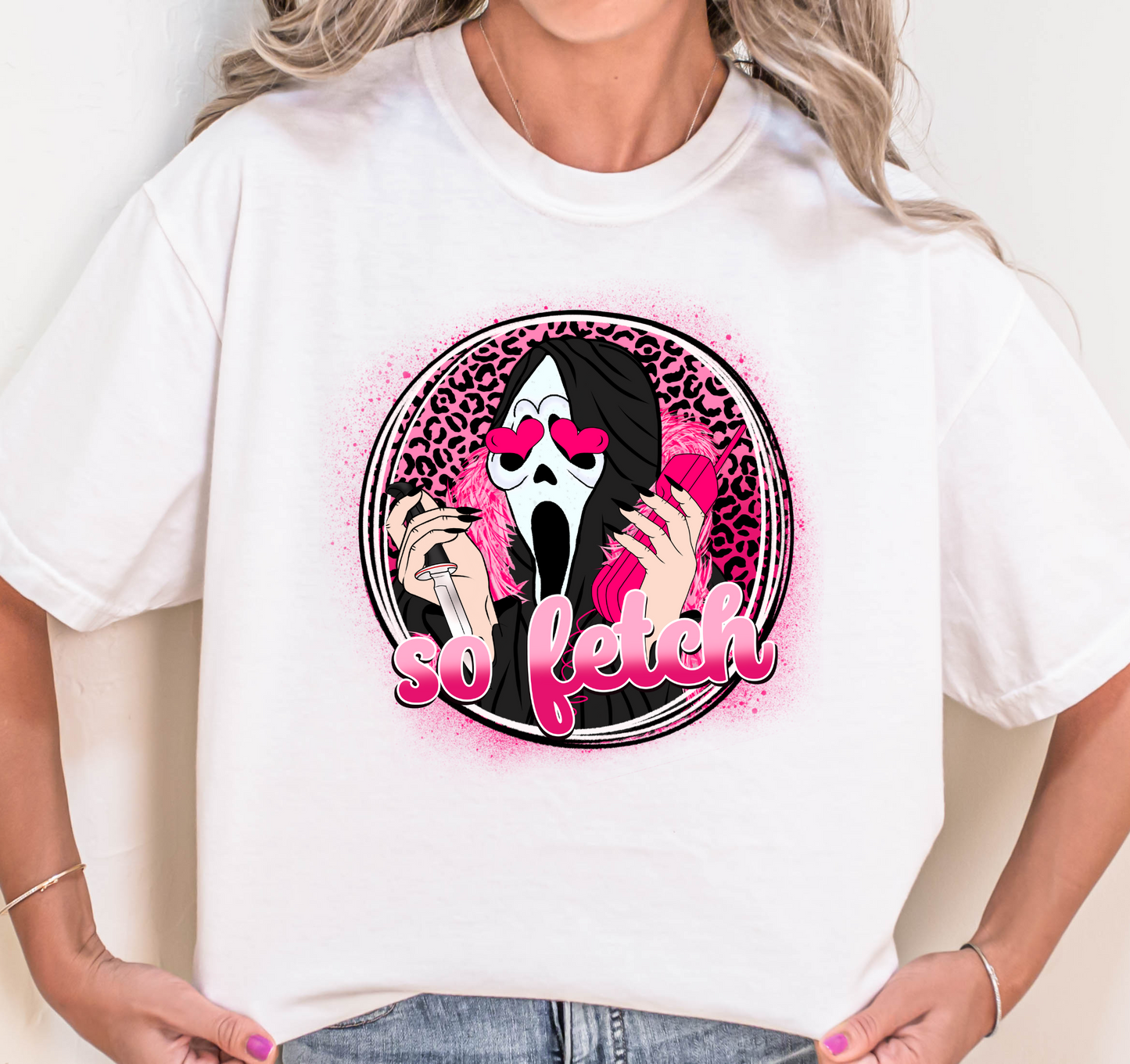 So fetch - Ghostface and cheetah print