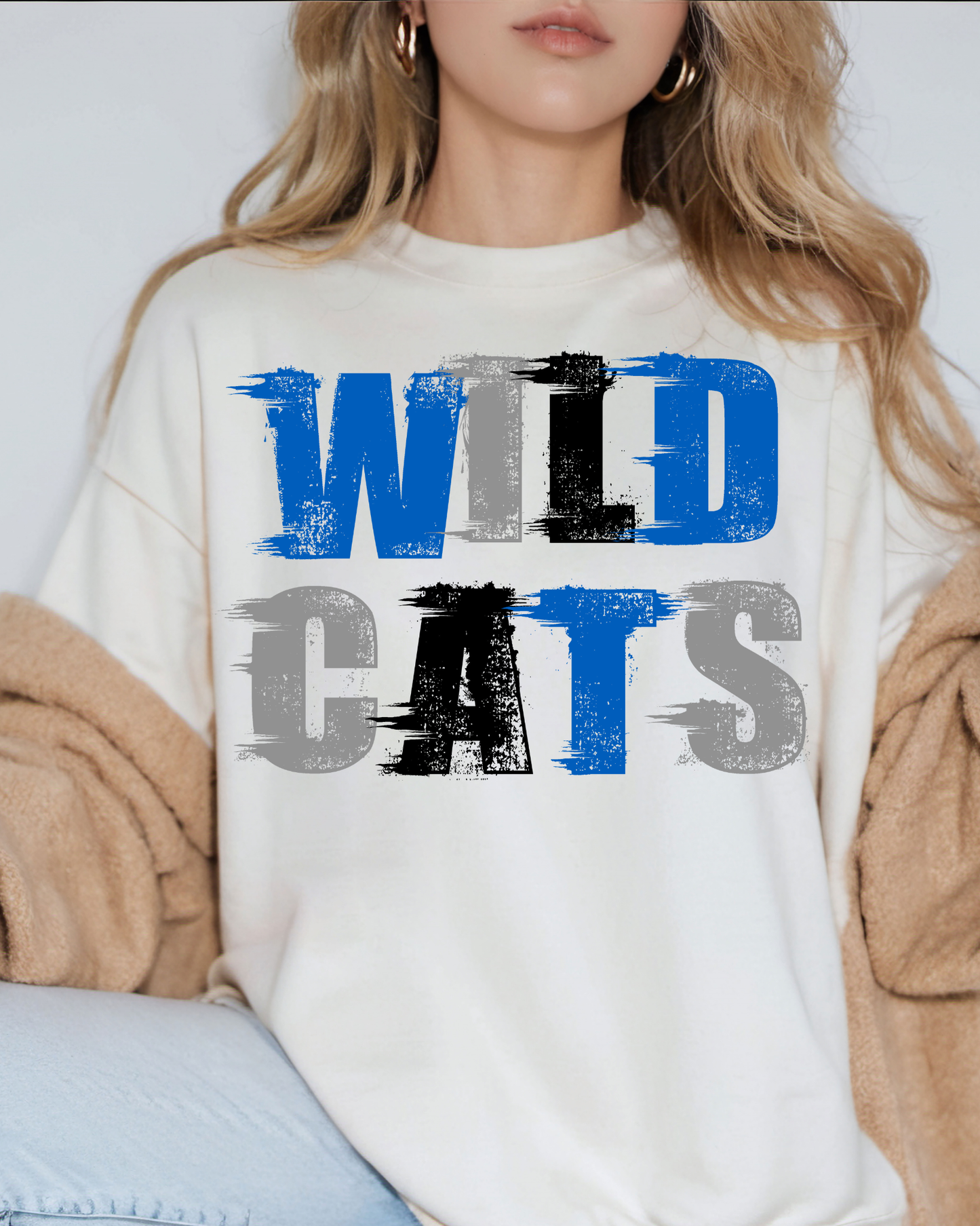 Wildcats Blue Silver And Black