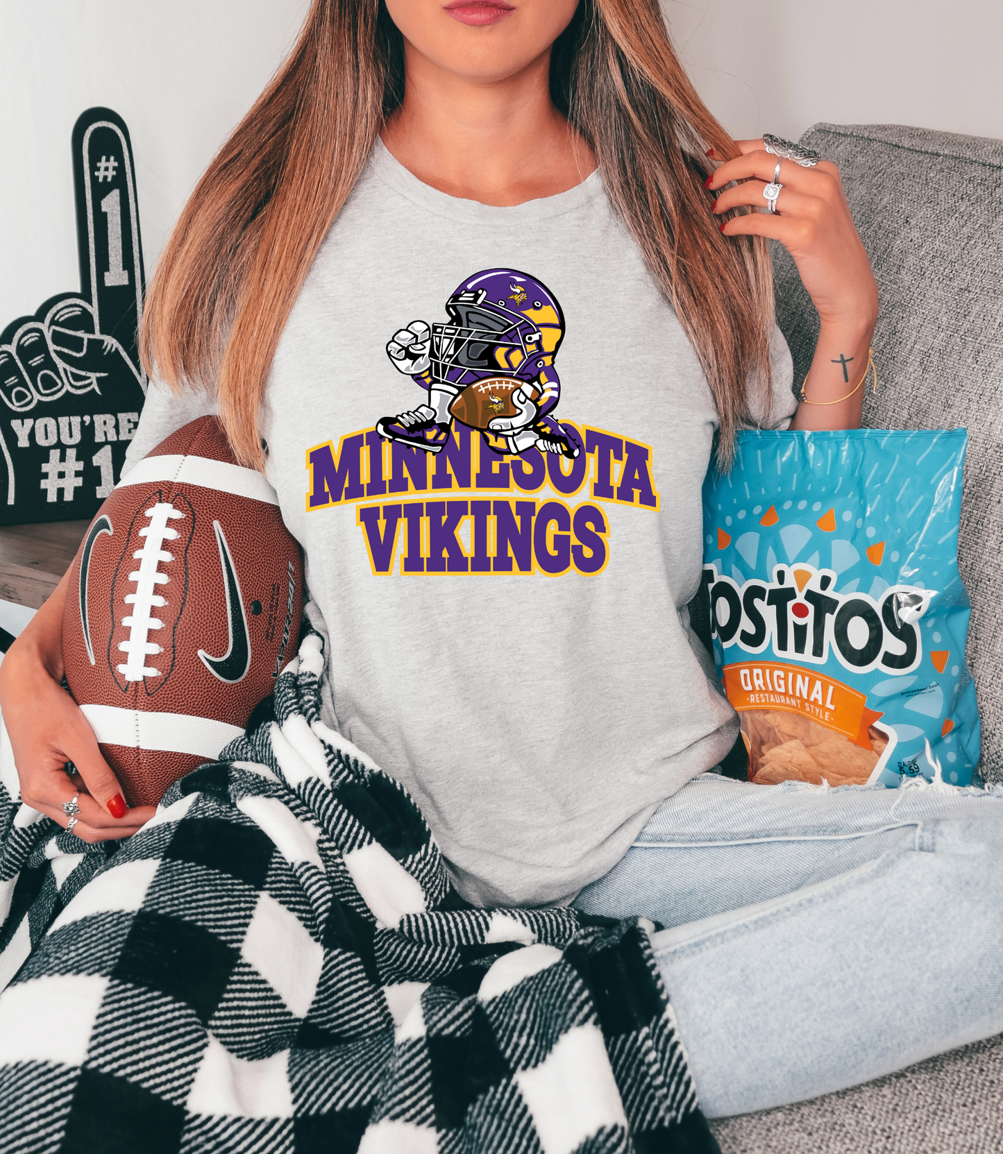 Minnesota Vikings with player