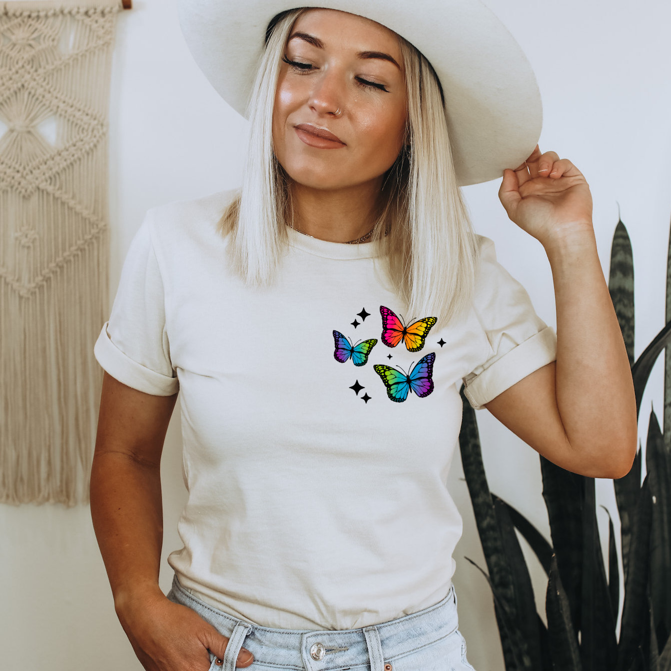 Back In My 90's Era BUTTERFLY POCKET