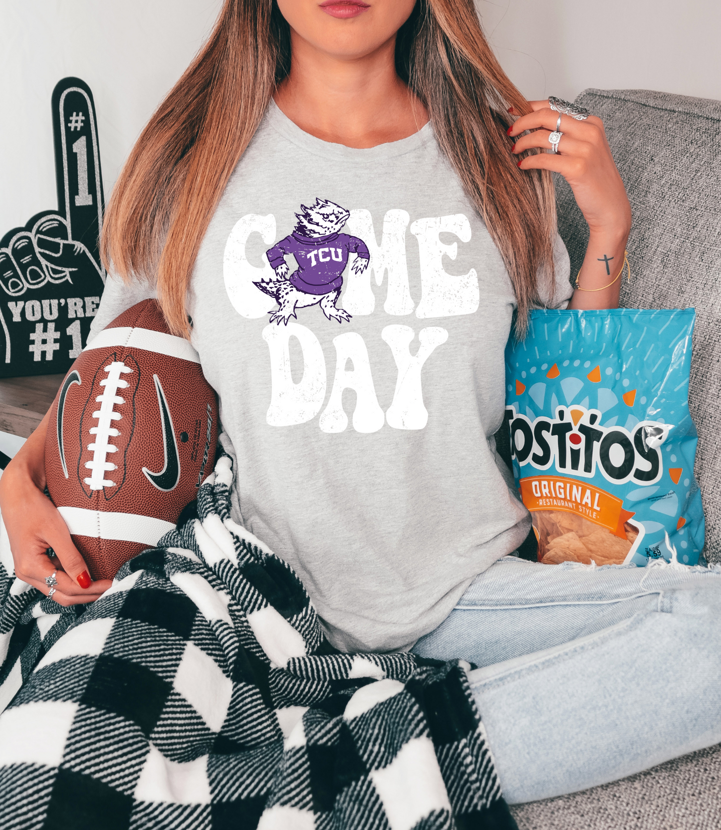 Game day- TCU, white