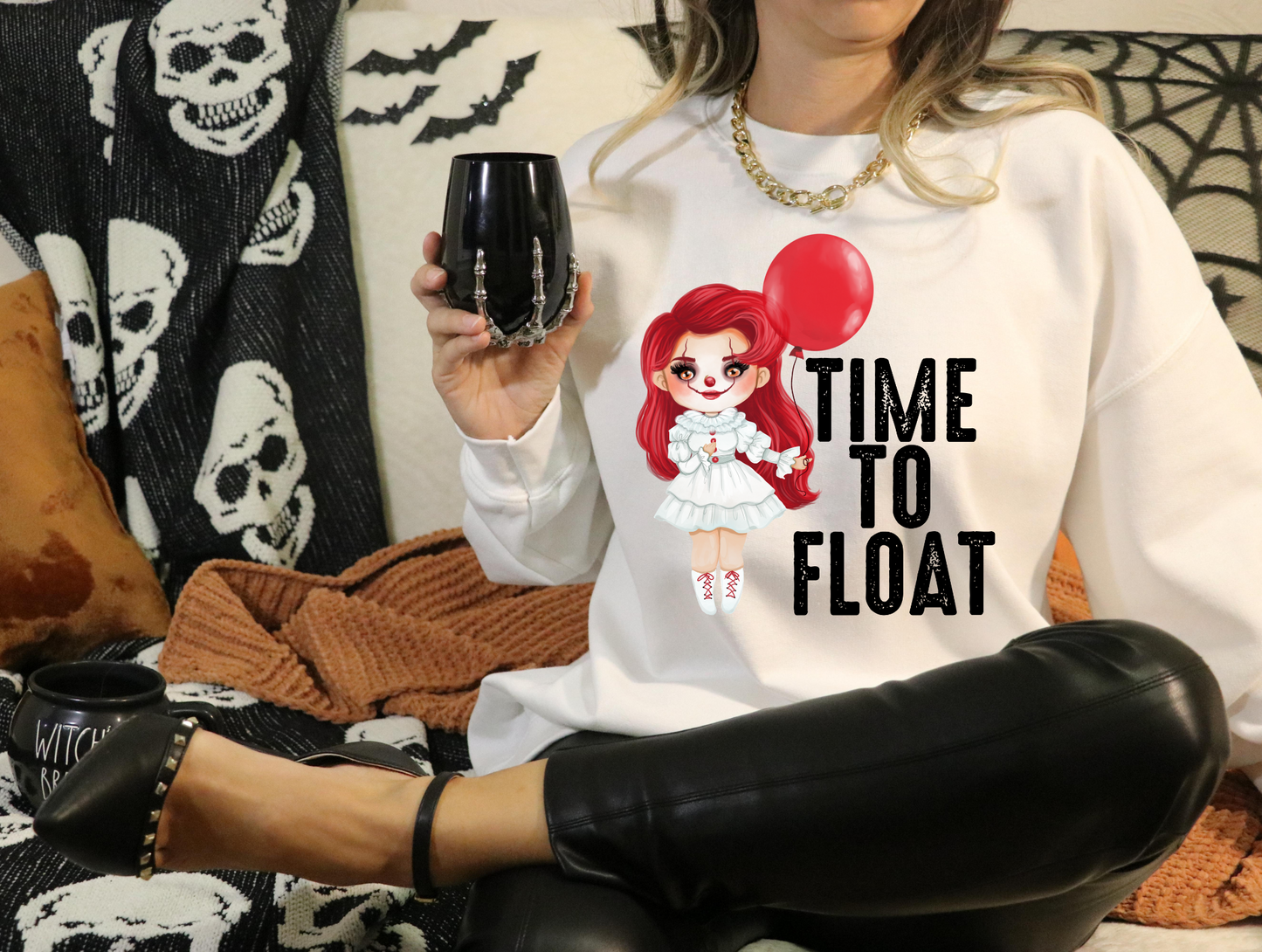 Time to float, female pennywise