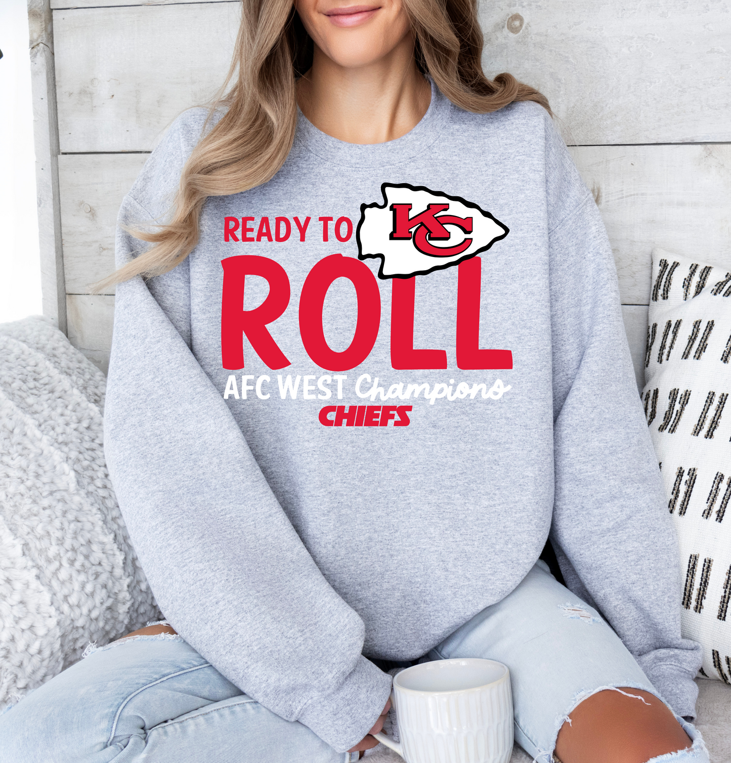 Ready to roll- AFC West Champions Chiefs - Red