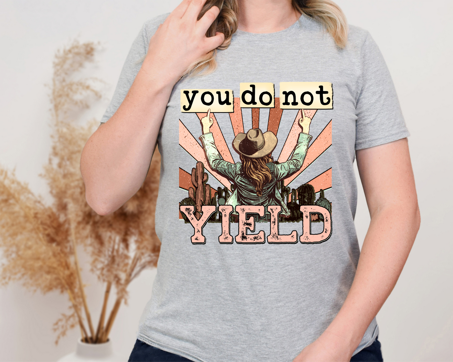 You do not yield