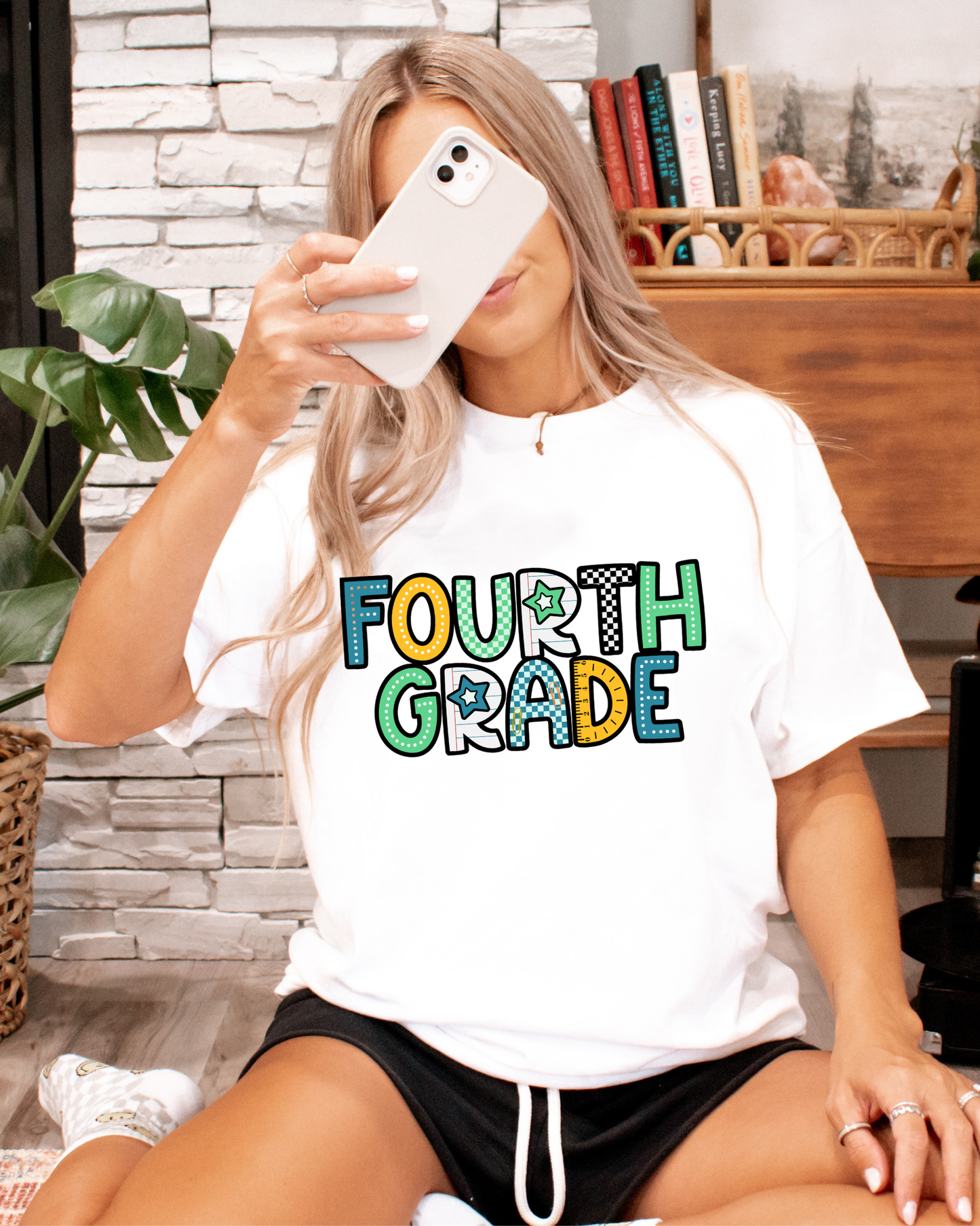 Fourth Grade (blue checkered)