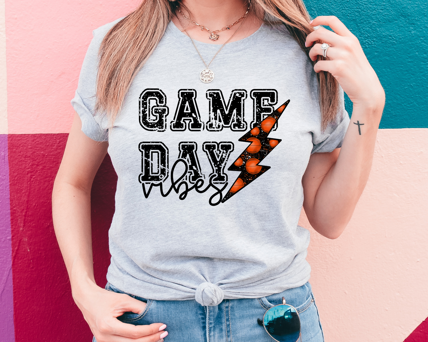Game day vibes - basketball lightning