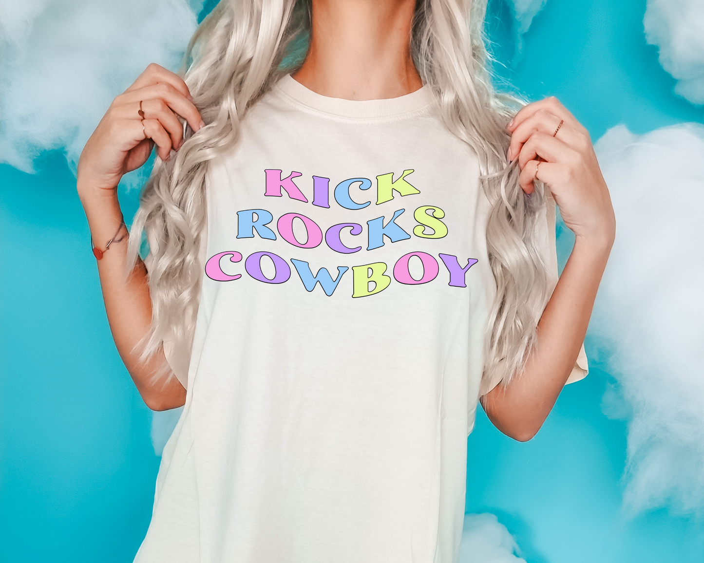 Kick rocks cowboy