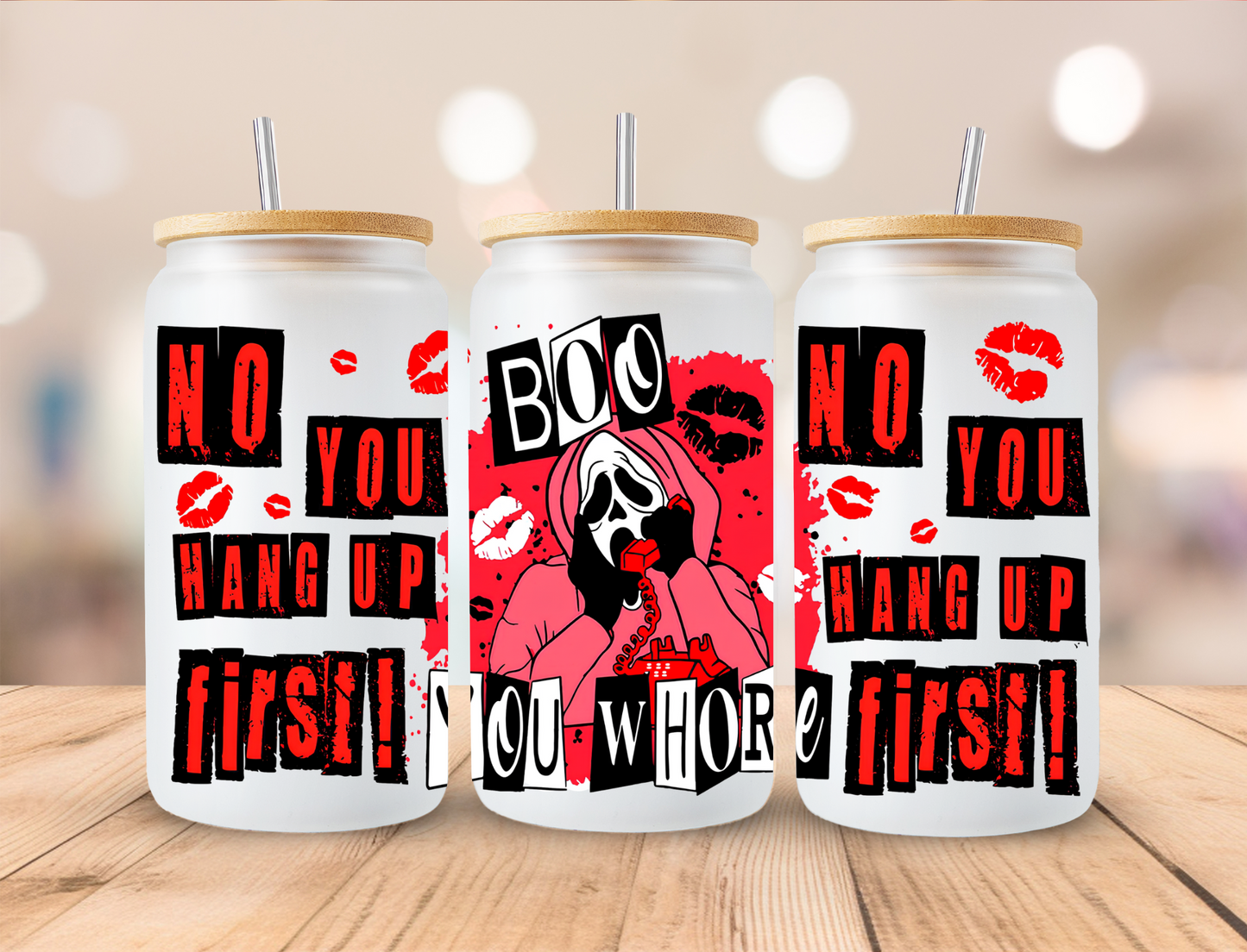 Boo you whore, Pink gown - UV Libby Wrap