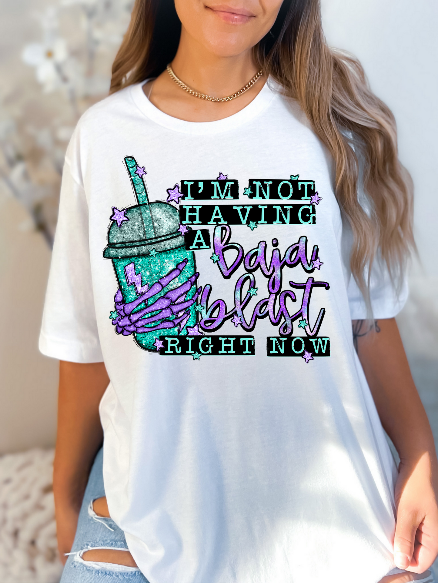 I'm not having a baja blast right now