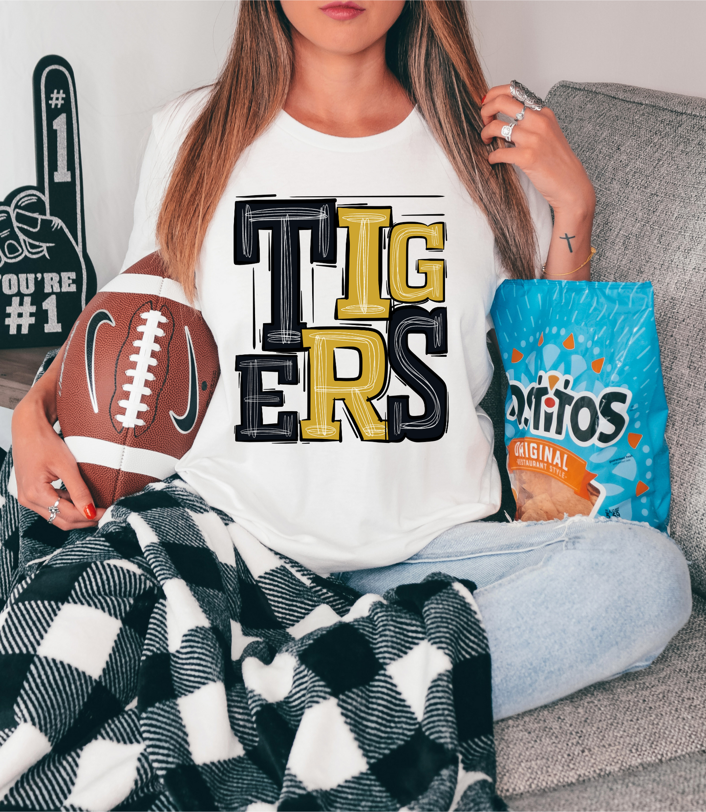 Tigers - yellow/black letters