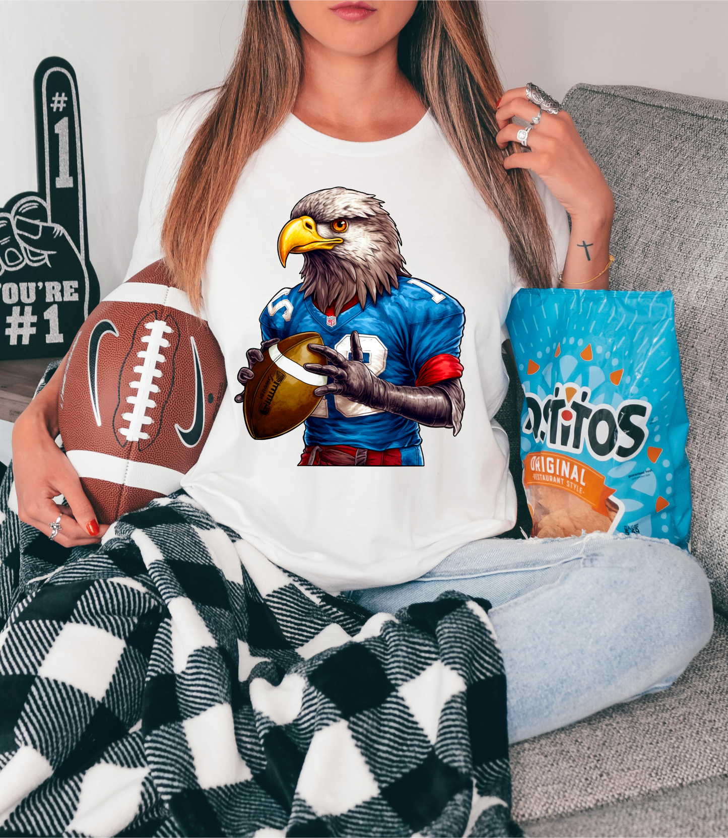 Eagle football player