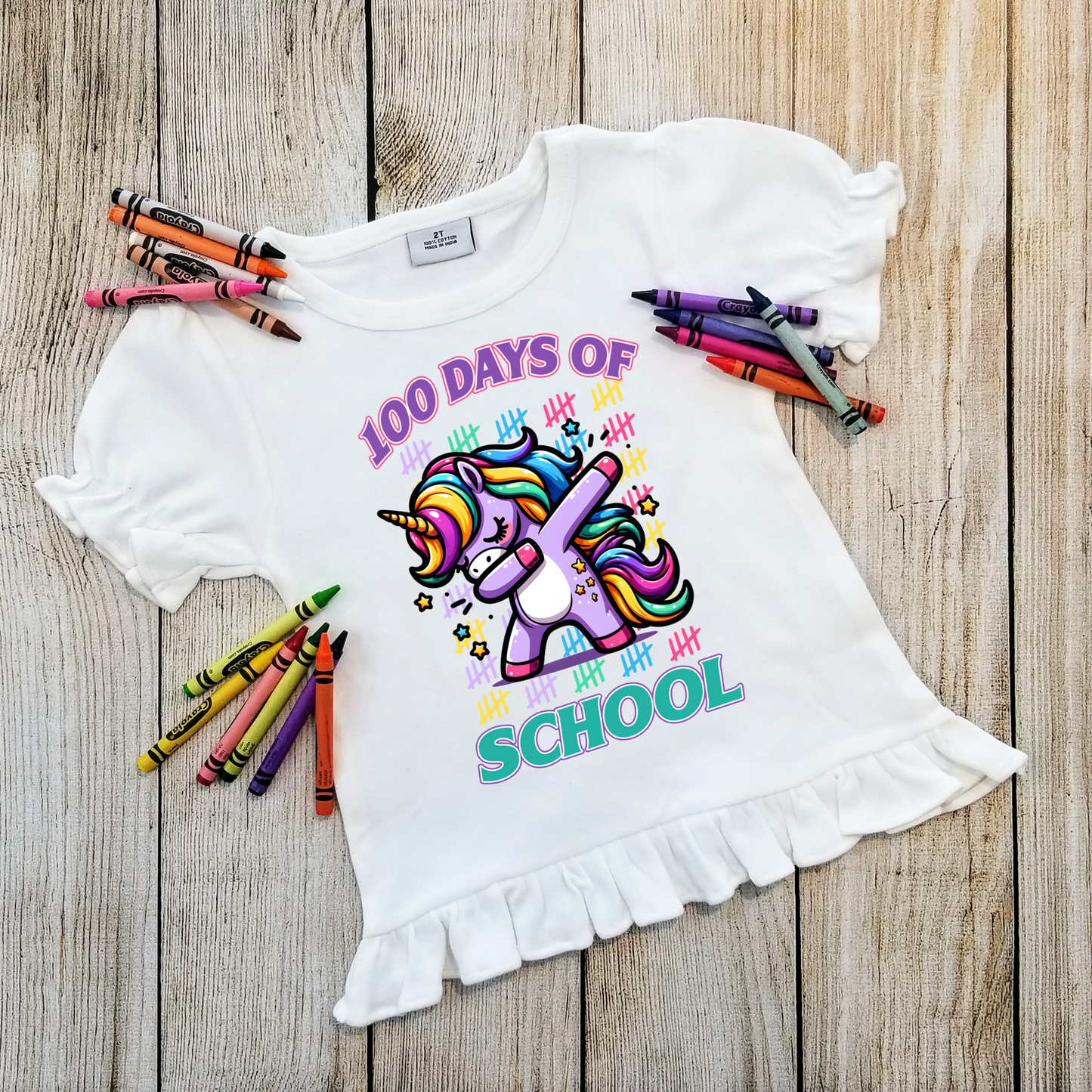 100 Days Of School - Unicorn