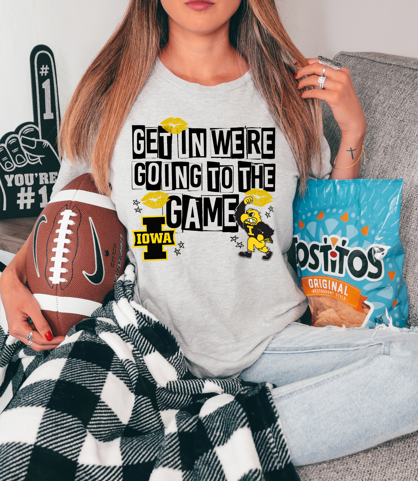 Get in were going to the game- Iowa Hawkeyes