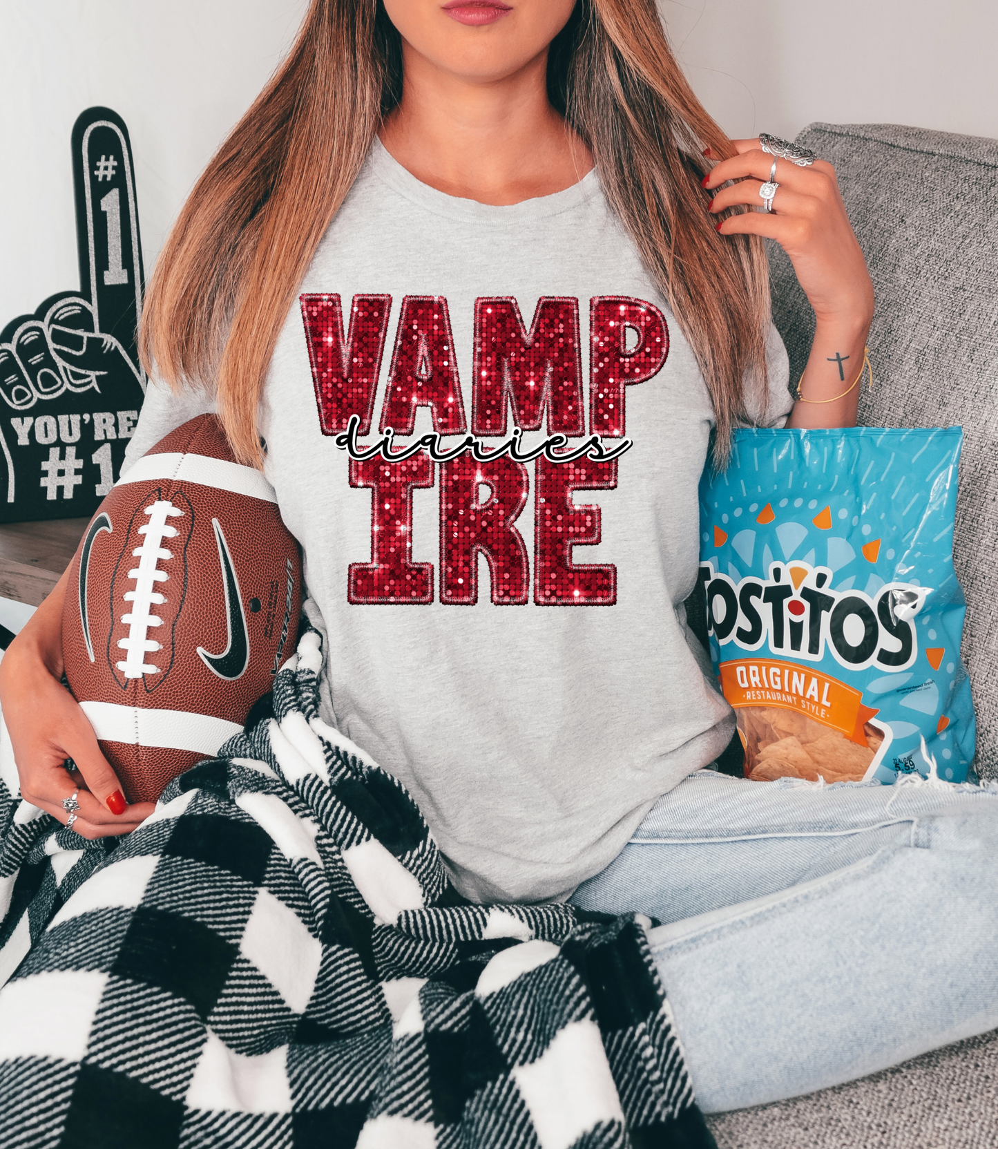 Vampire Diaries - faux sequin