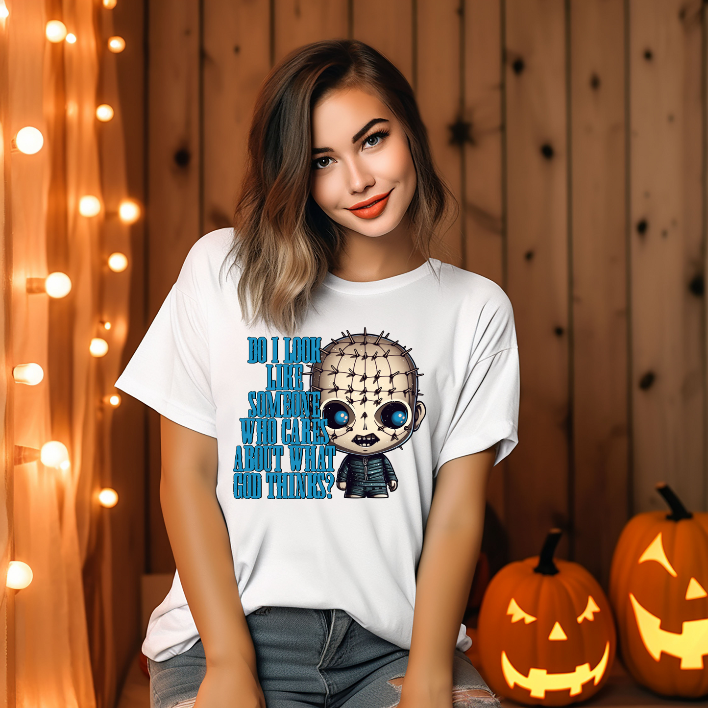 Do I look like someone who cares-horror